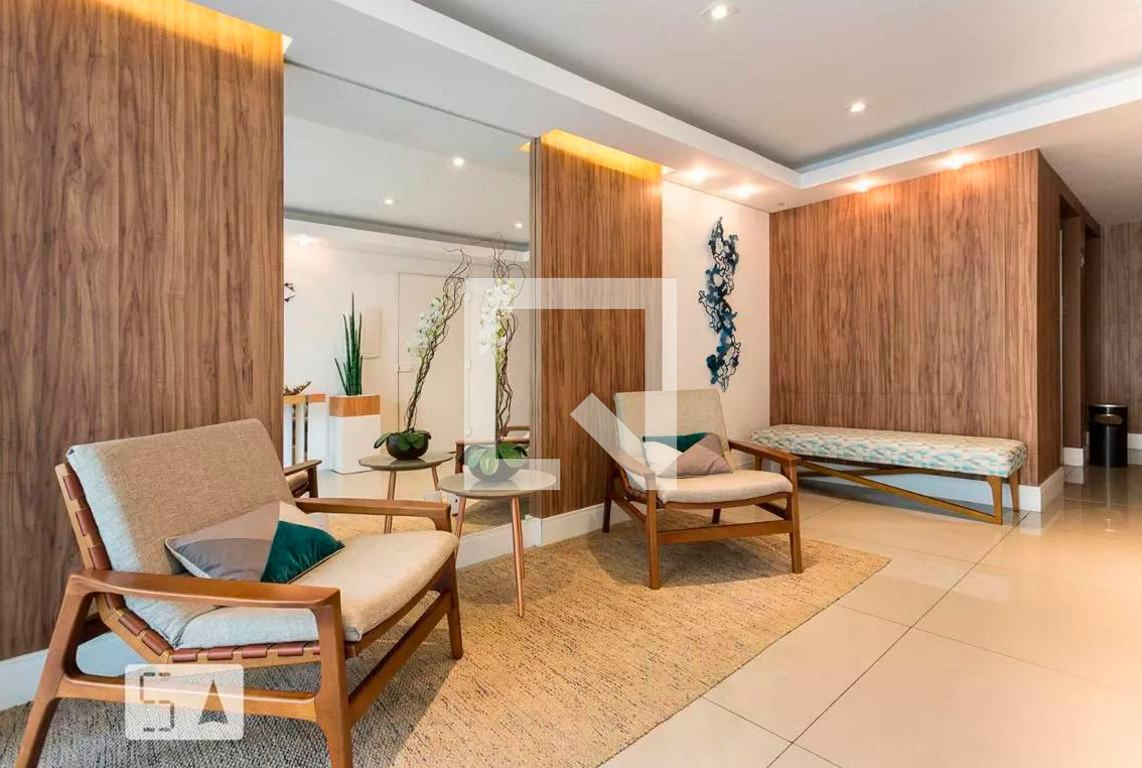 Hall - de monte azul