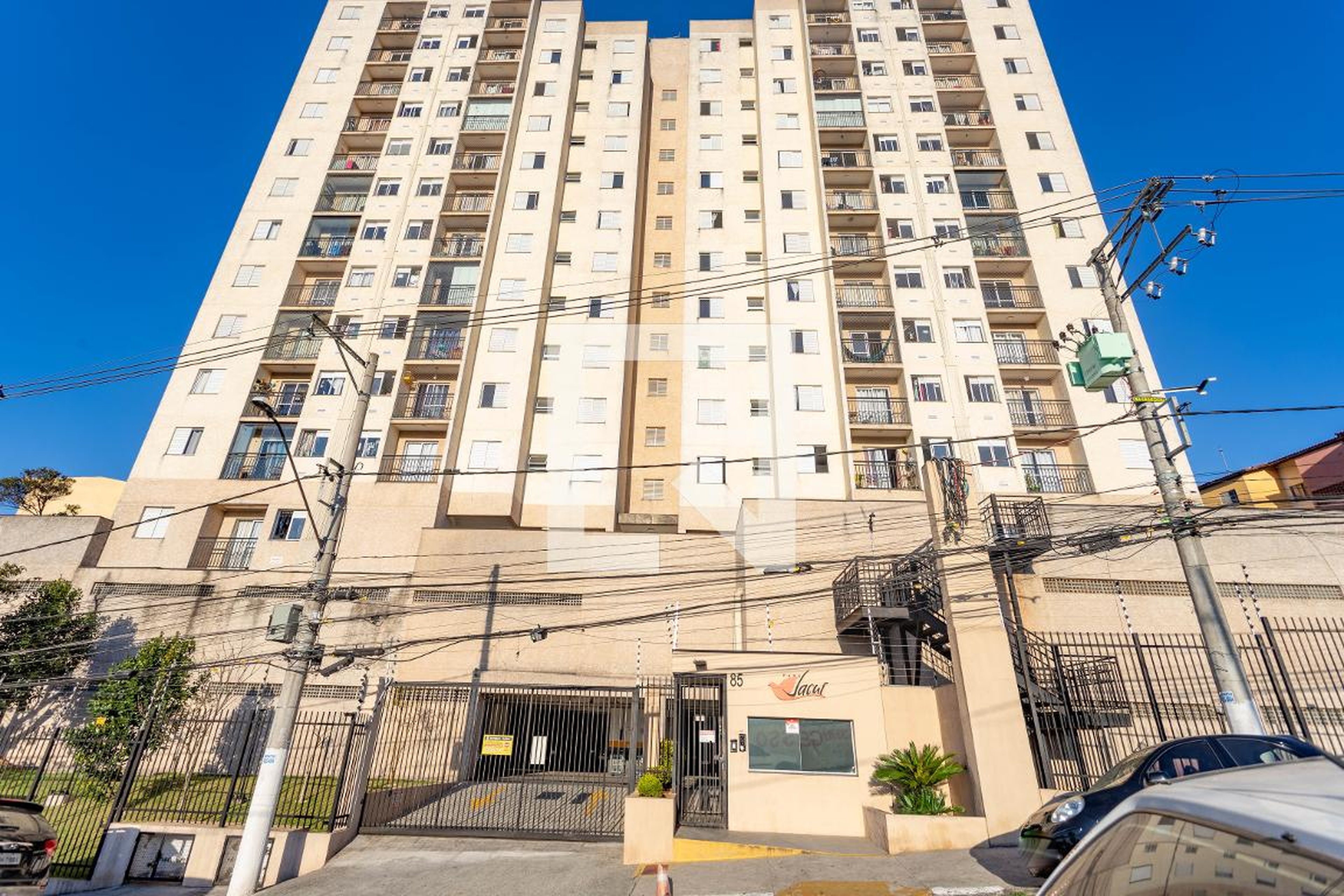 Fachada do condomínio Edifício Parque Jacuí