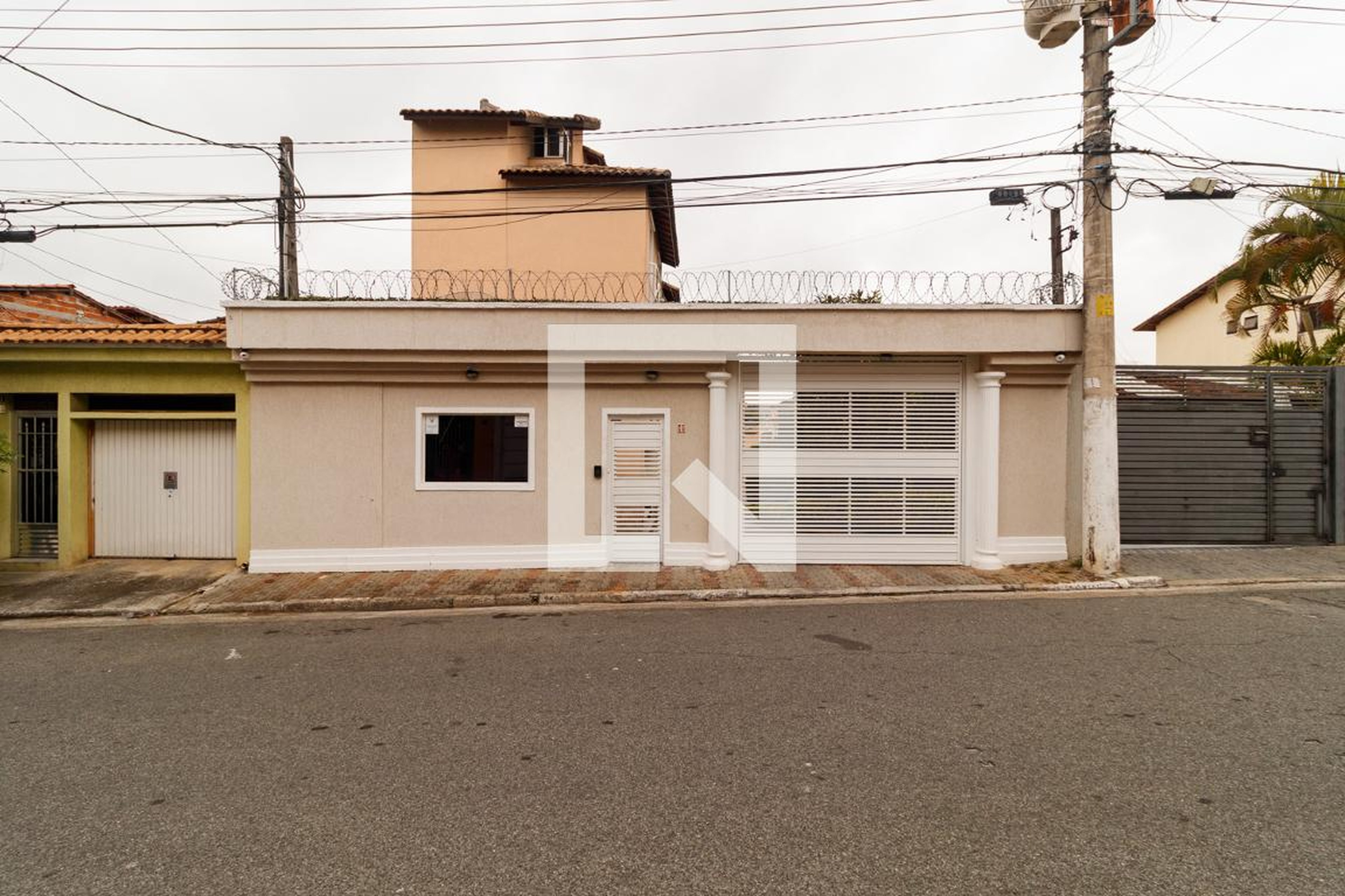 Fachada Condomínio Conjunto Residencial Rua da Chácara