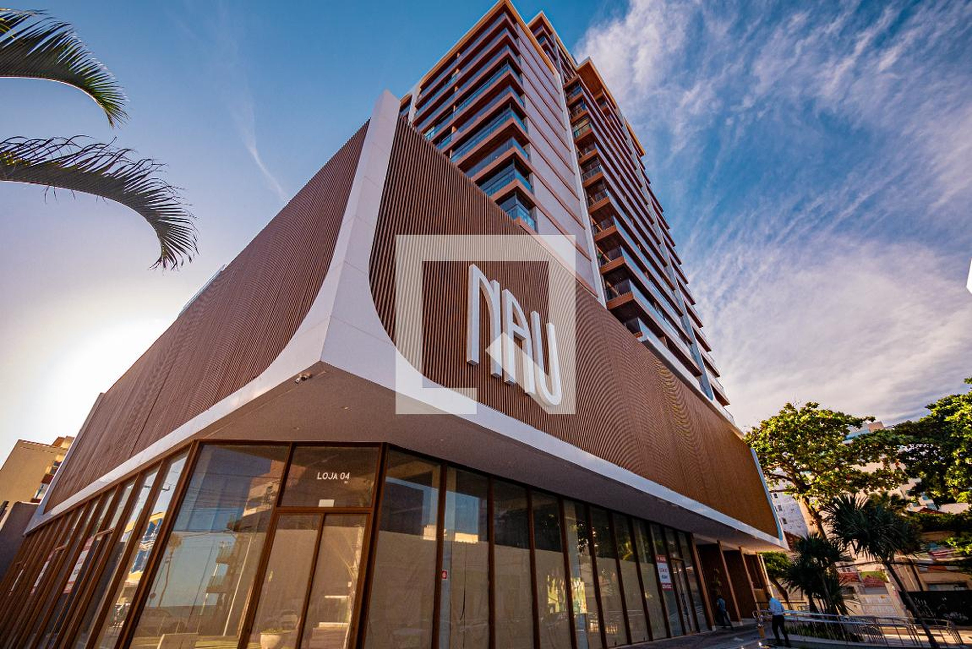 Fachada do Prédio Condomínio NAU Barra