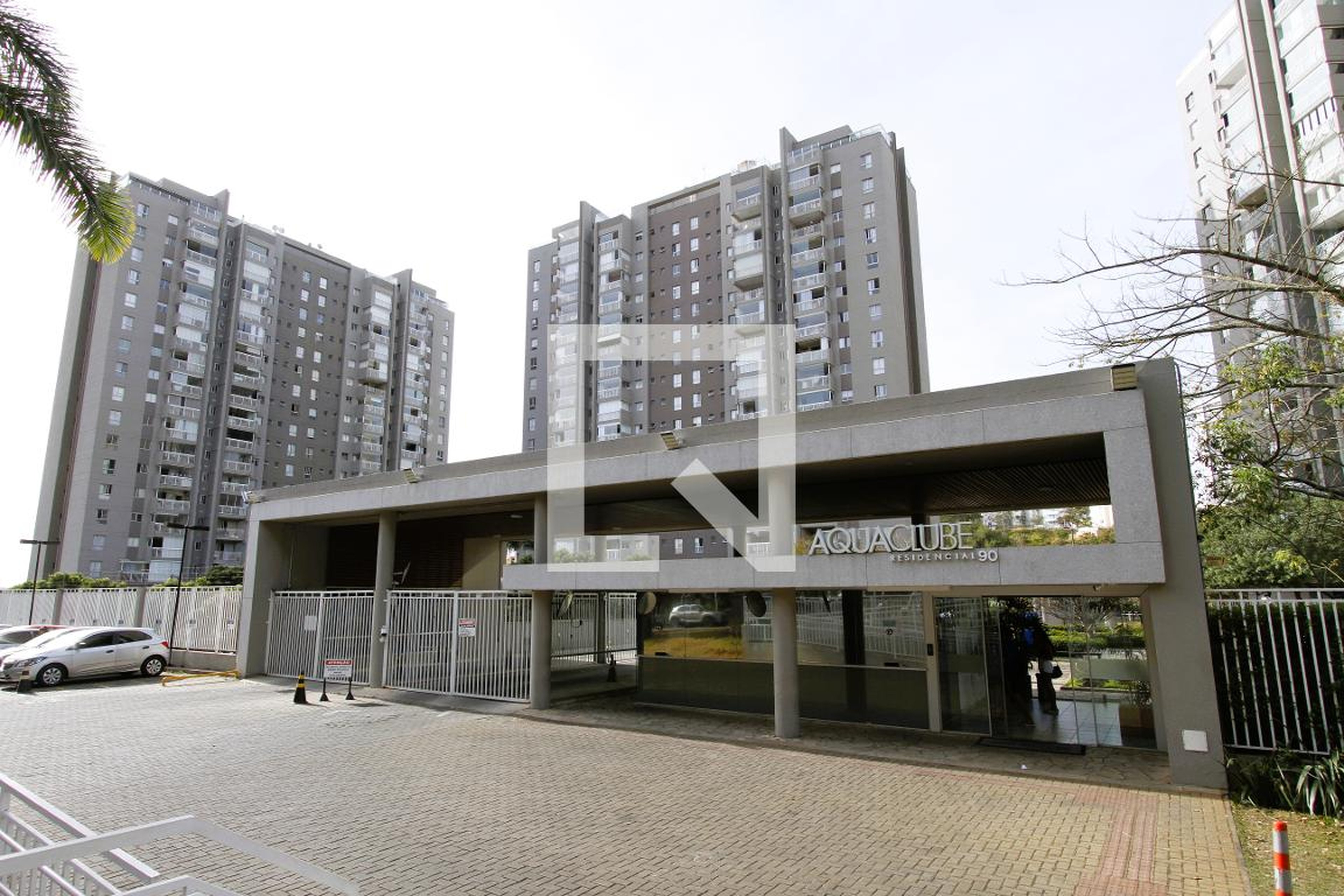 Fachada do Prédio Condomínio Aqua Clube Residencial