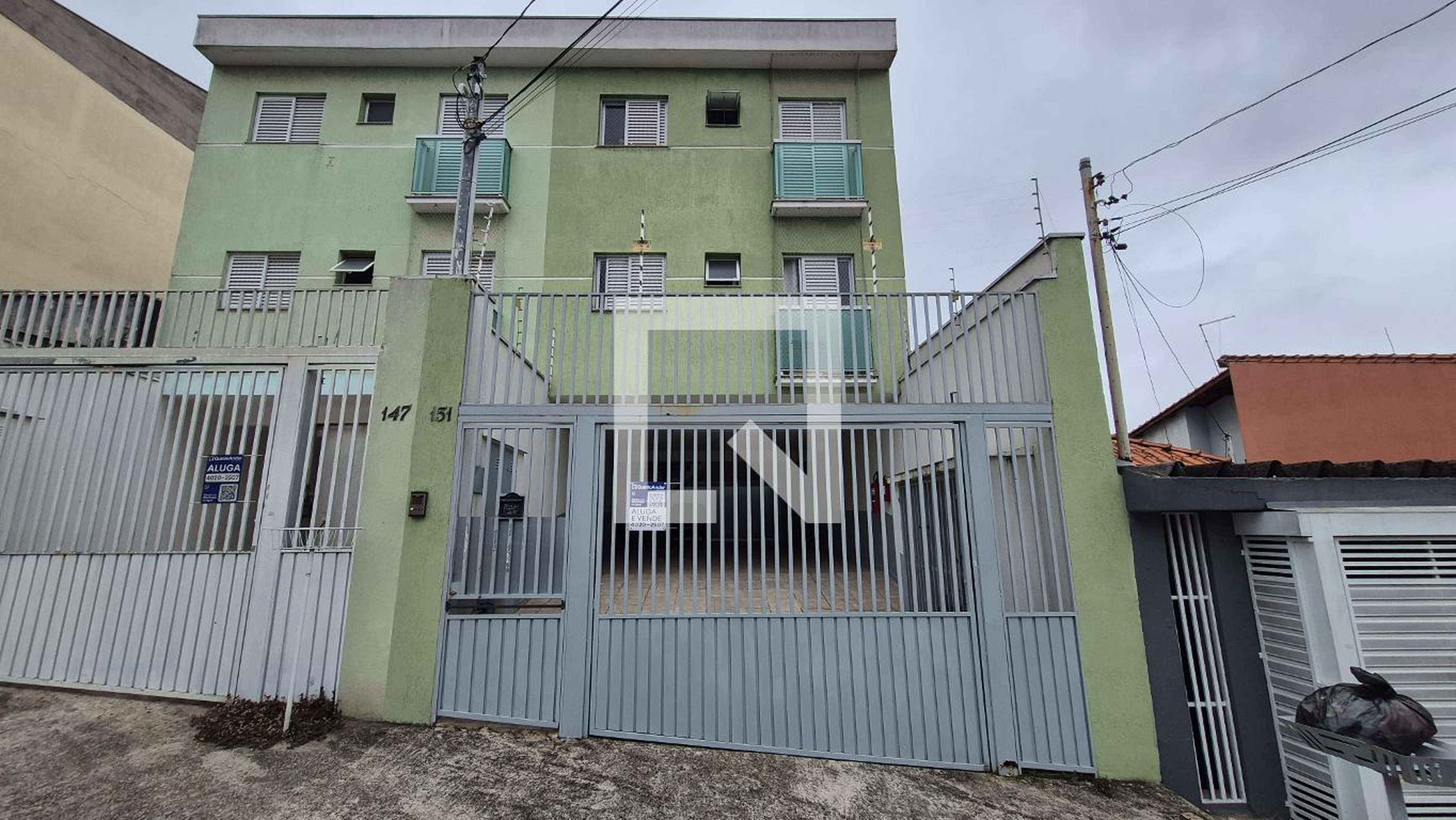 Fachada Condomínio em Rua Nilo Peçanha, 151