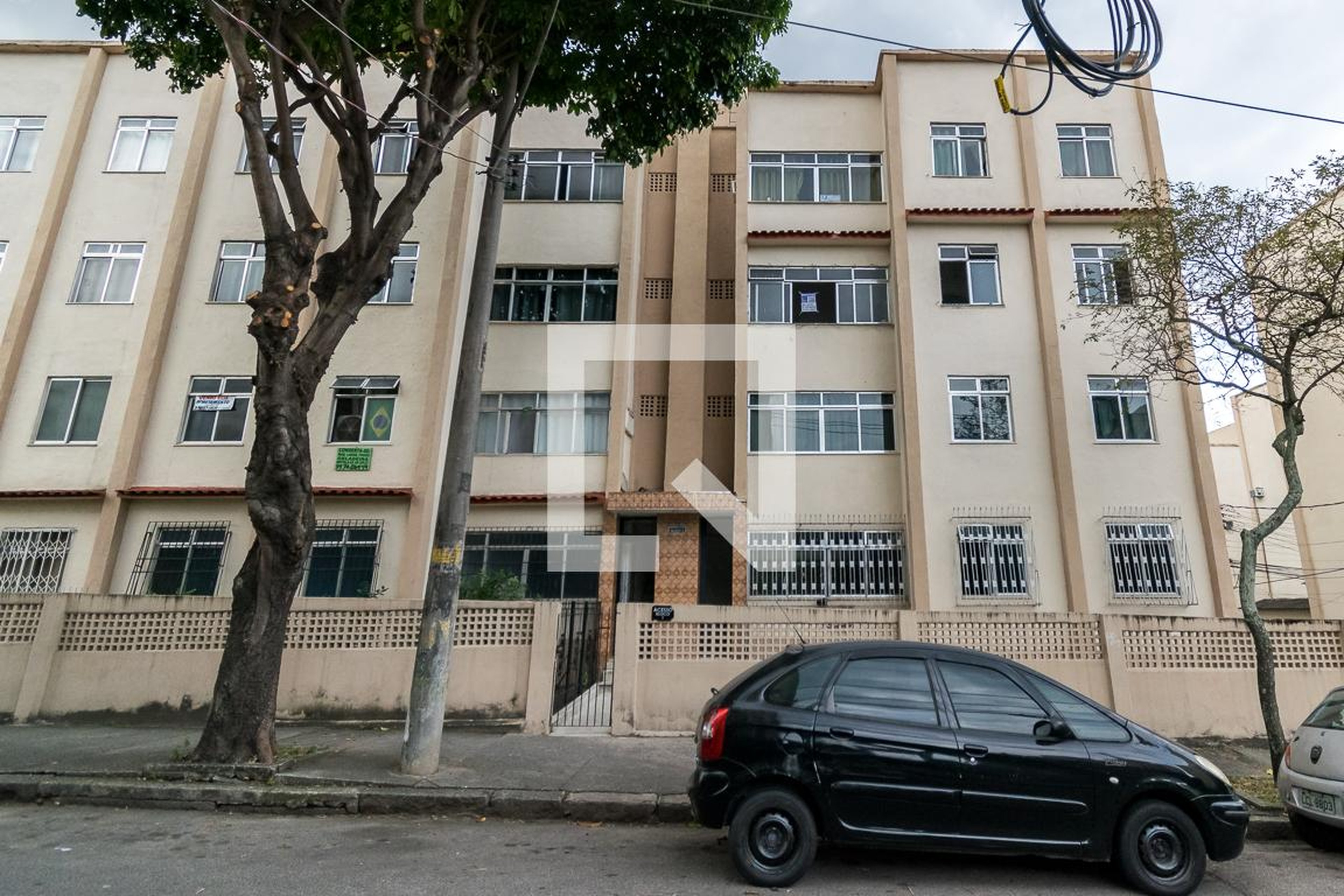 Fachada Condomínio Conjunto dos Bancários