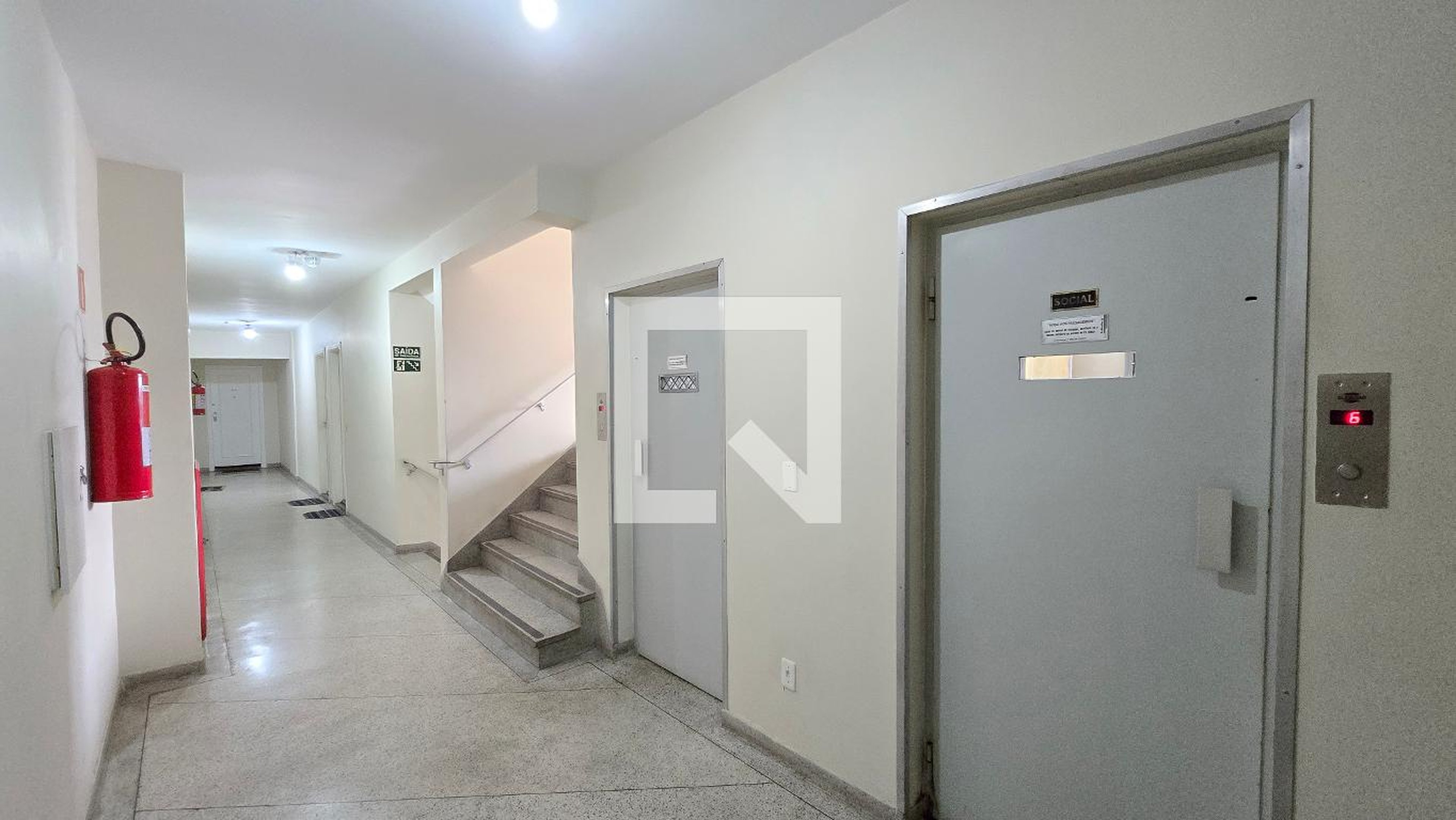 Área comum - Edifício Democrático