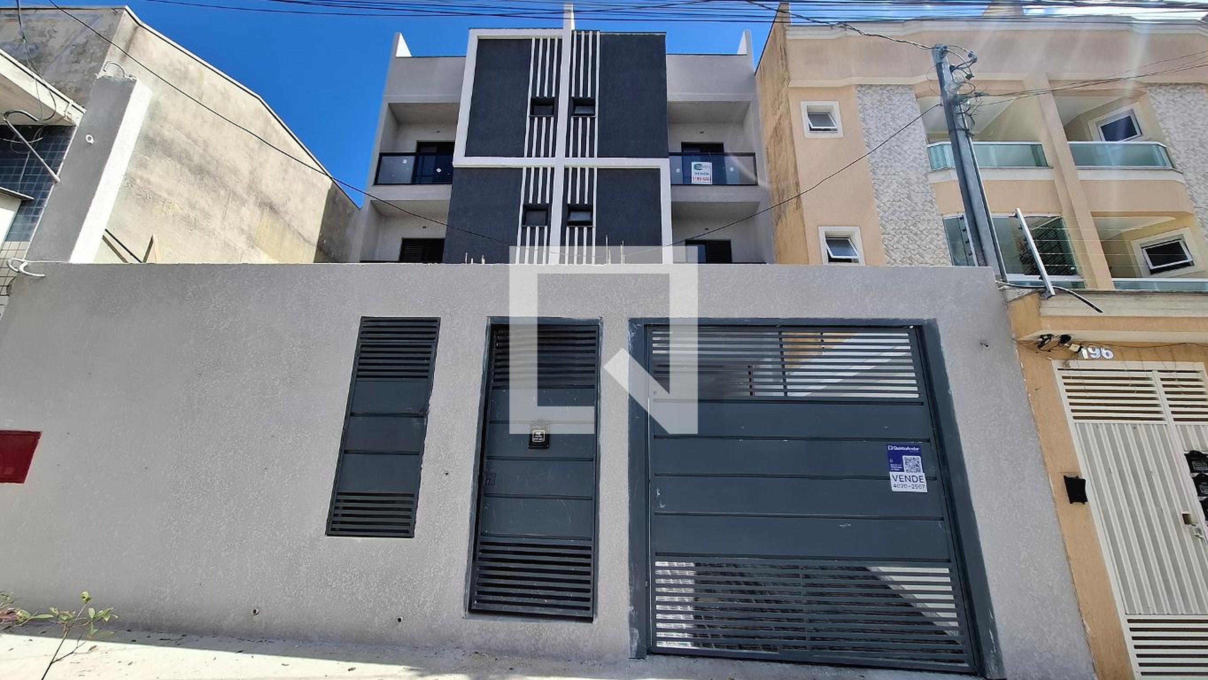 Fachada Condomínio em Rua Jabaquara, 206