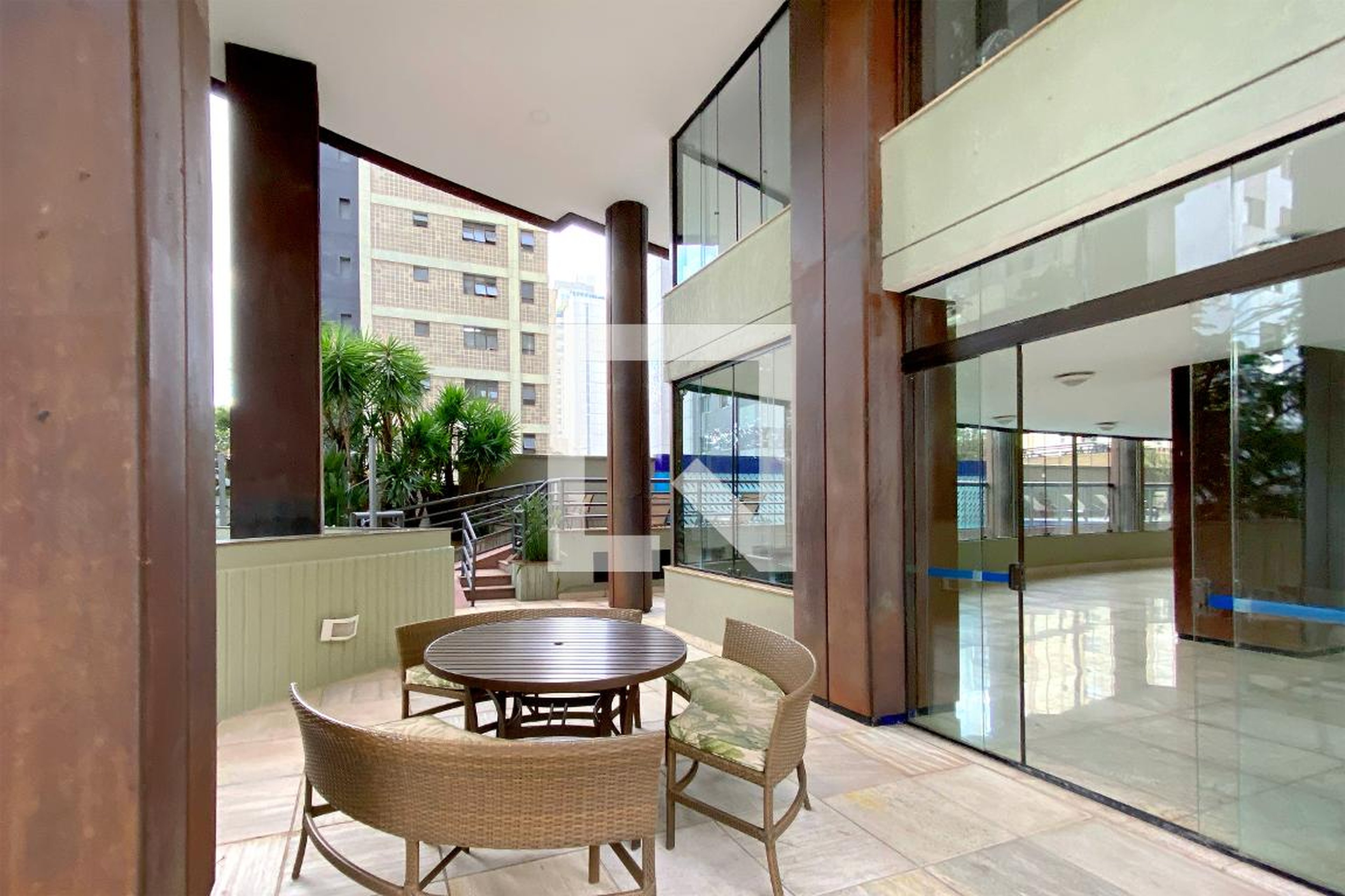 Área comum - Edifício Lê Corbusier