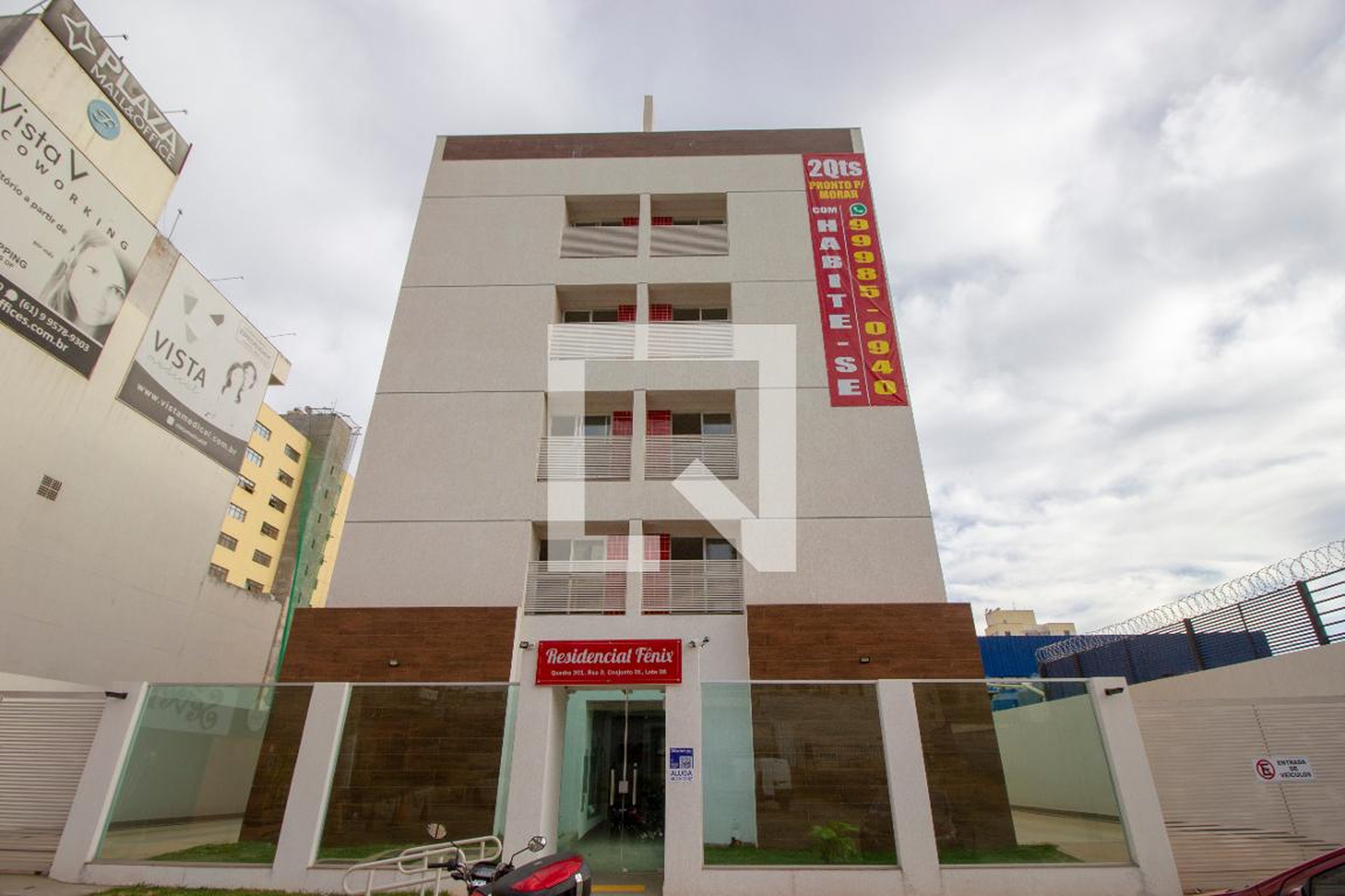 Fachada Condomínio Reserva Parque Clube