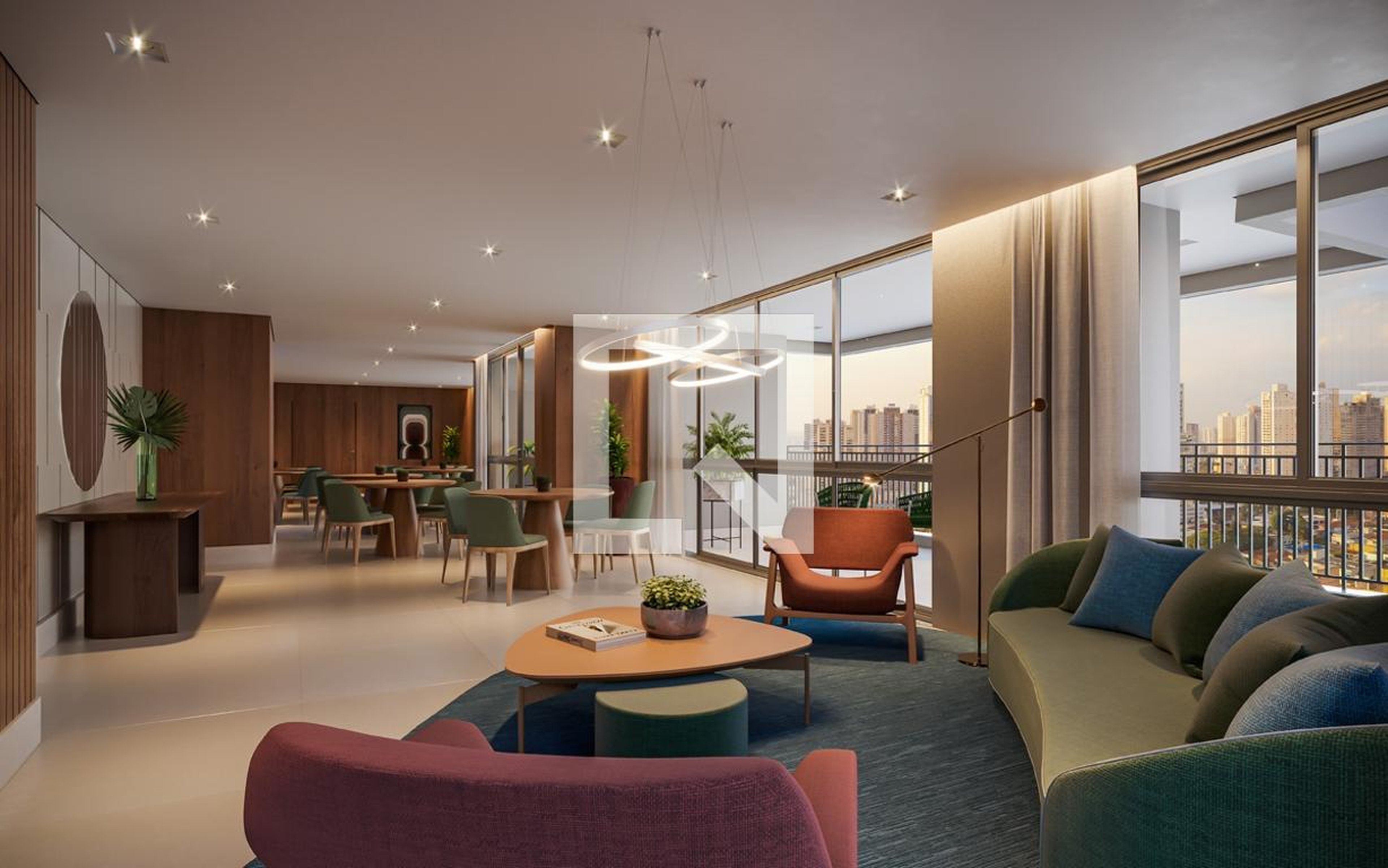 Hall de Entrada Condomínio Walk Alto do Ipiranga