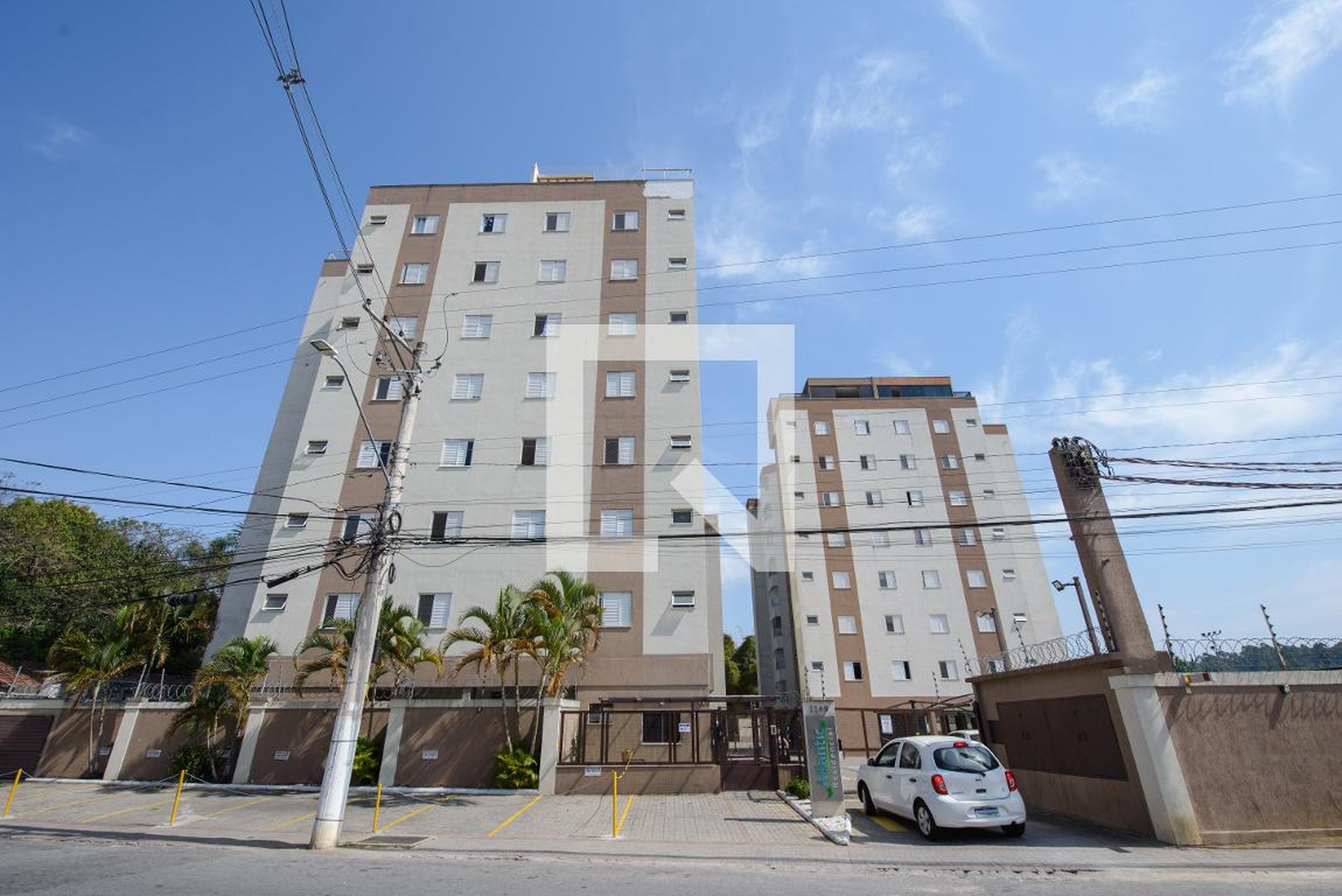 Fachada do condomínio Residencial Atlantic