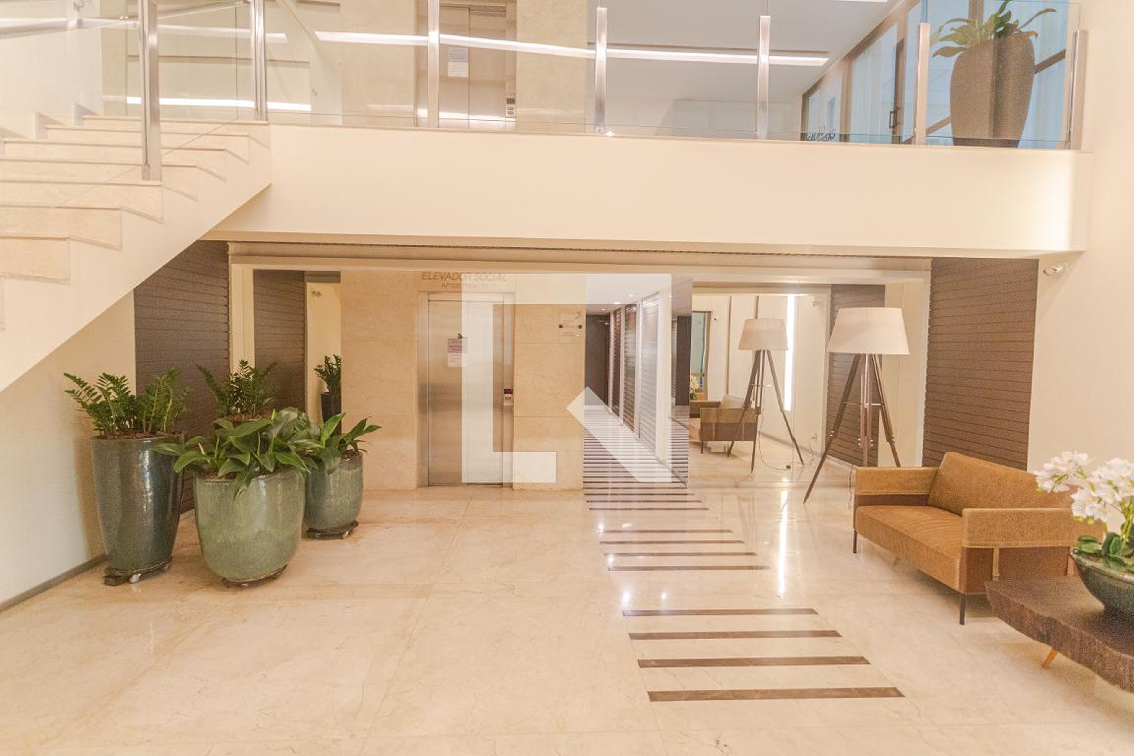 Hall de entrada - Edifício Milano Residences