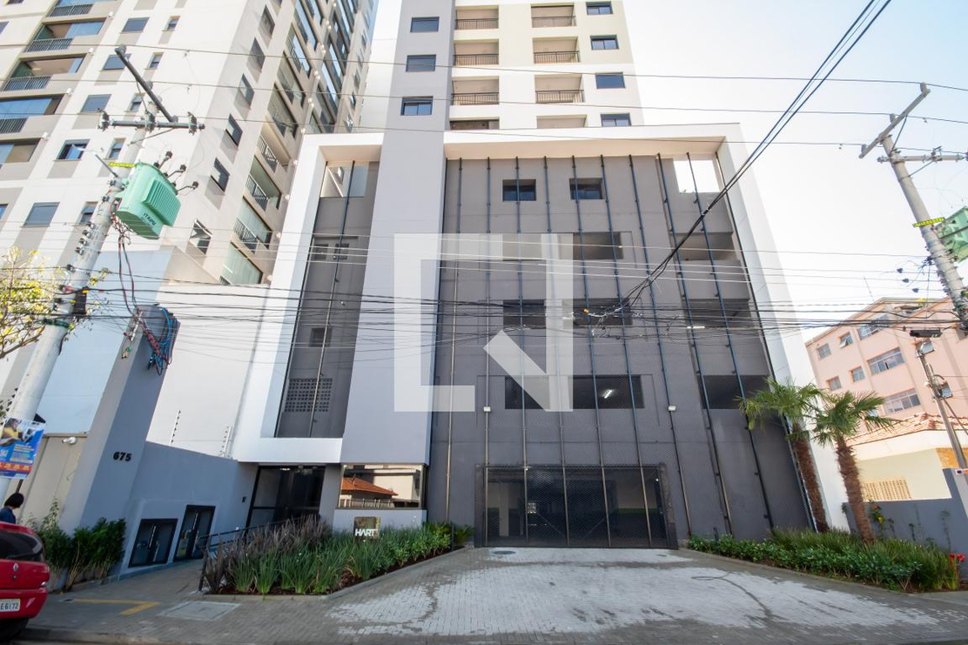 Fachada Condomínio em Rua Erasmo Braga, 679