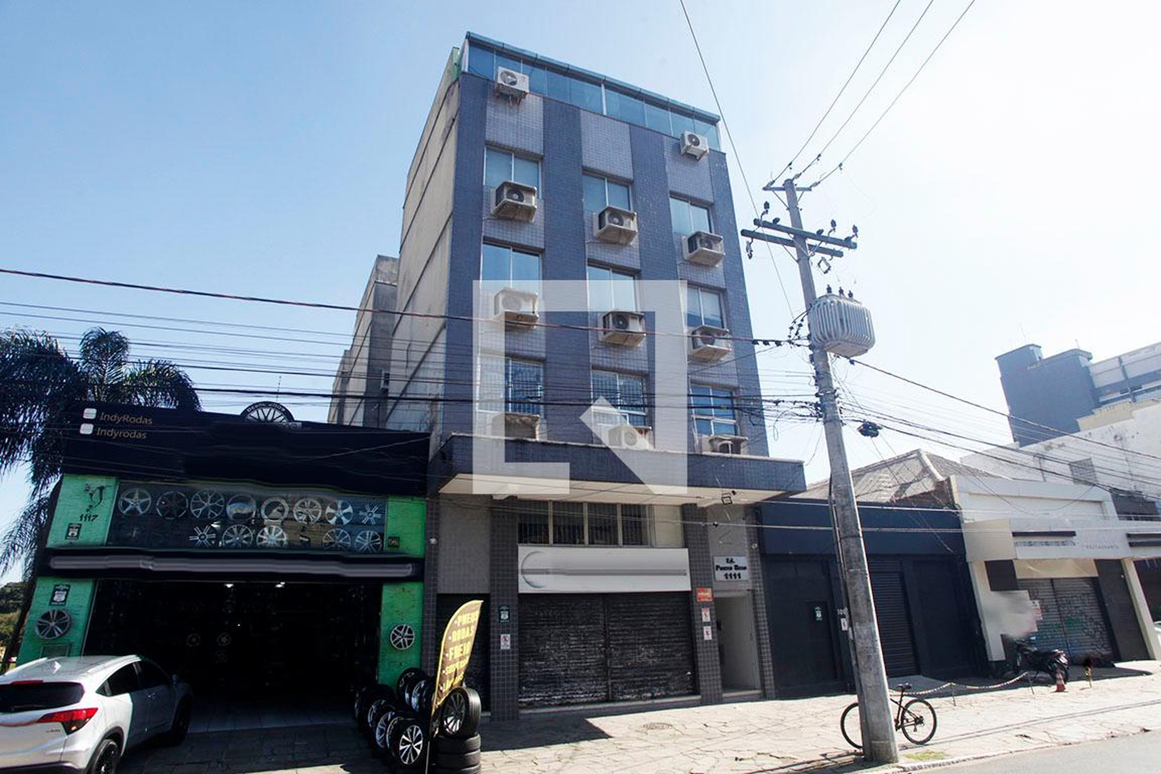 Fachada Condomínio em Avenida Benjamin Constant, 1111