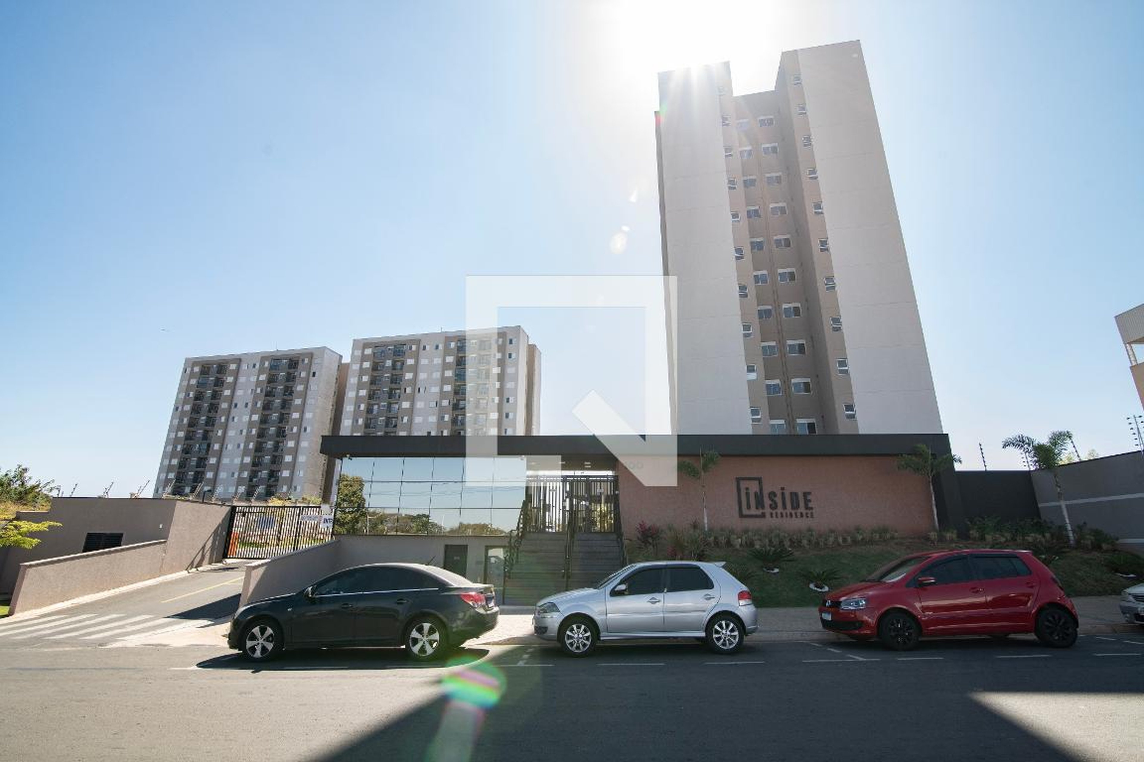 Fachada do Condomínio Condomínio Inside Residence