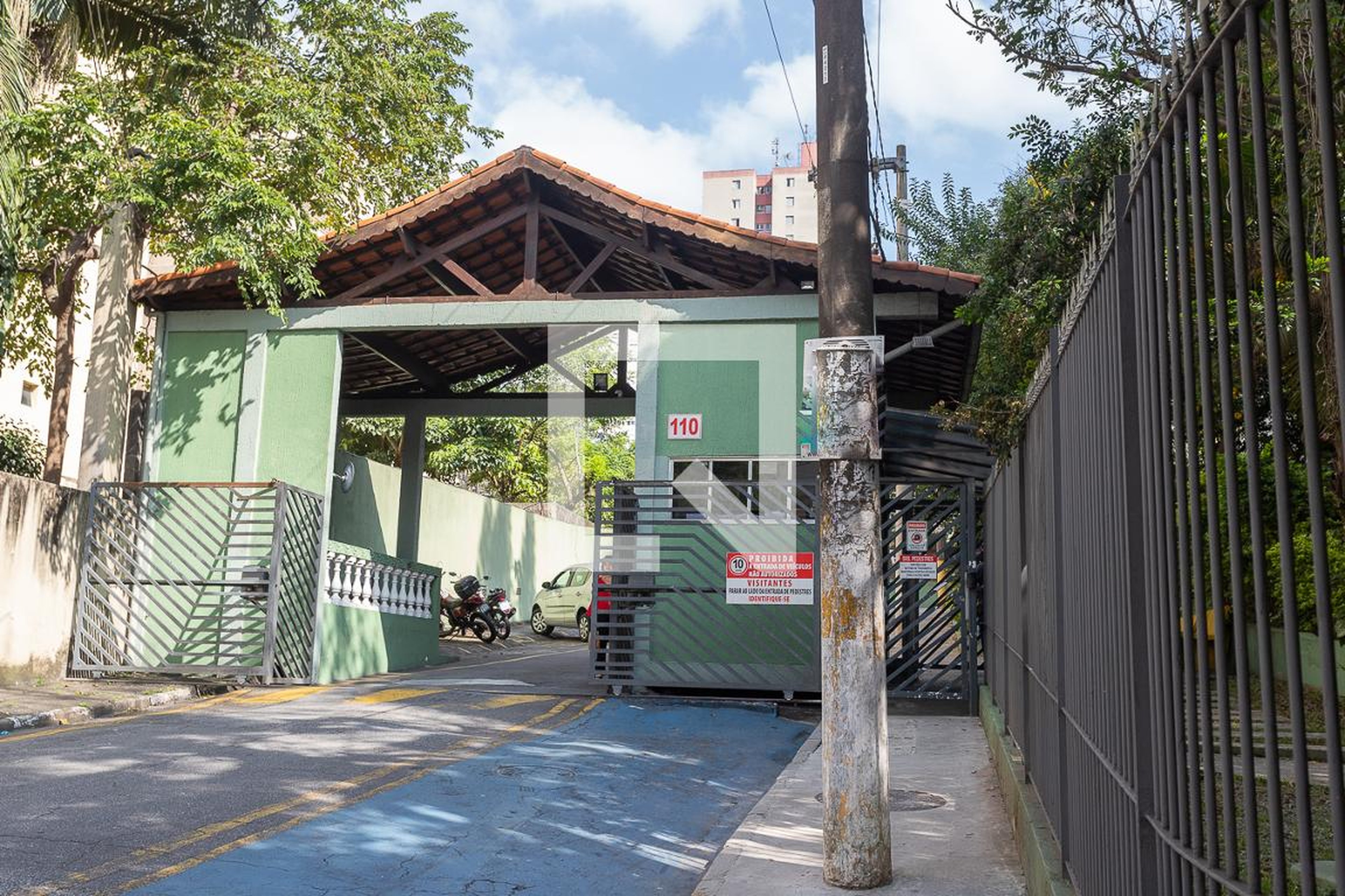 Fachada do condomínio Condomínio Conjunto Residencial Diadema