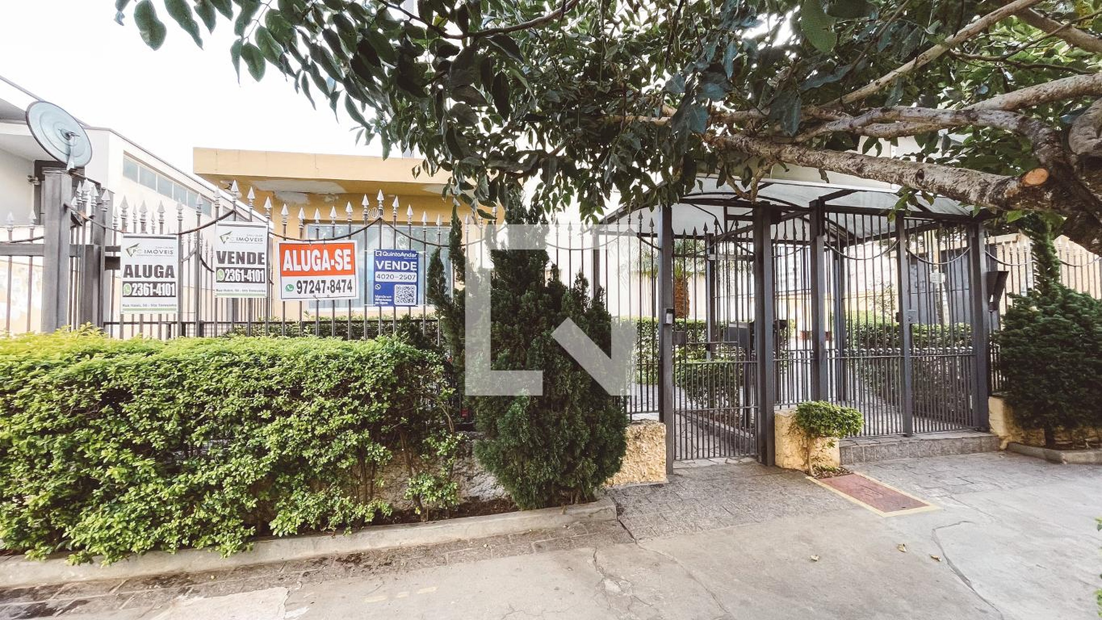 Fachada do Prédio Edifício Luís Antônio dos Santos