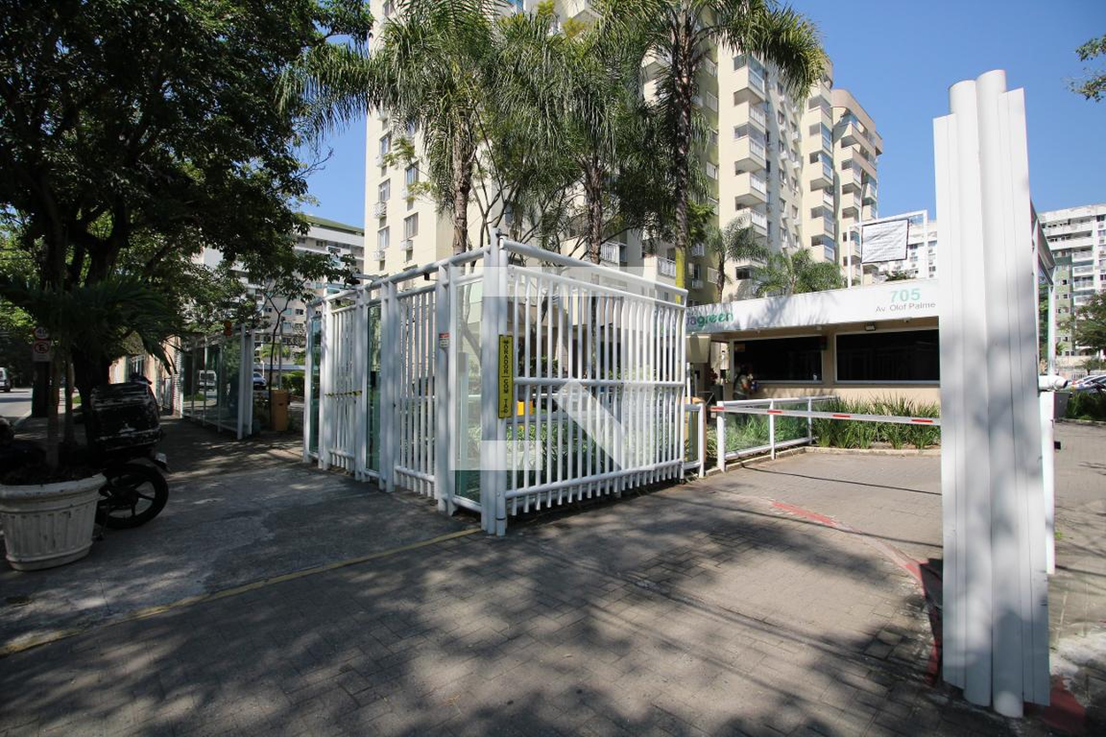 Fachada do Condomínio Condomínio Aquagreen