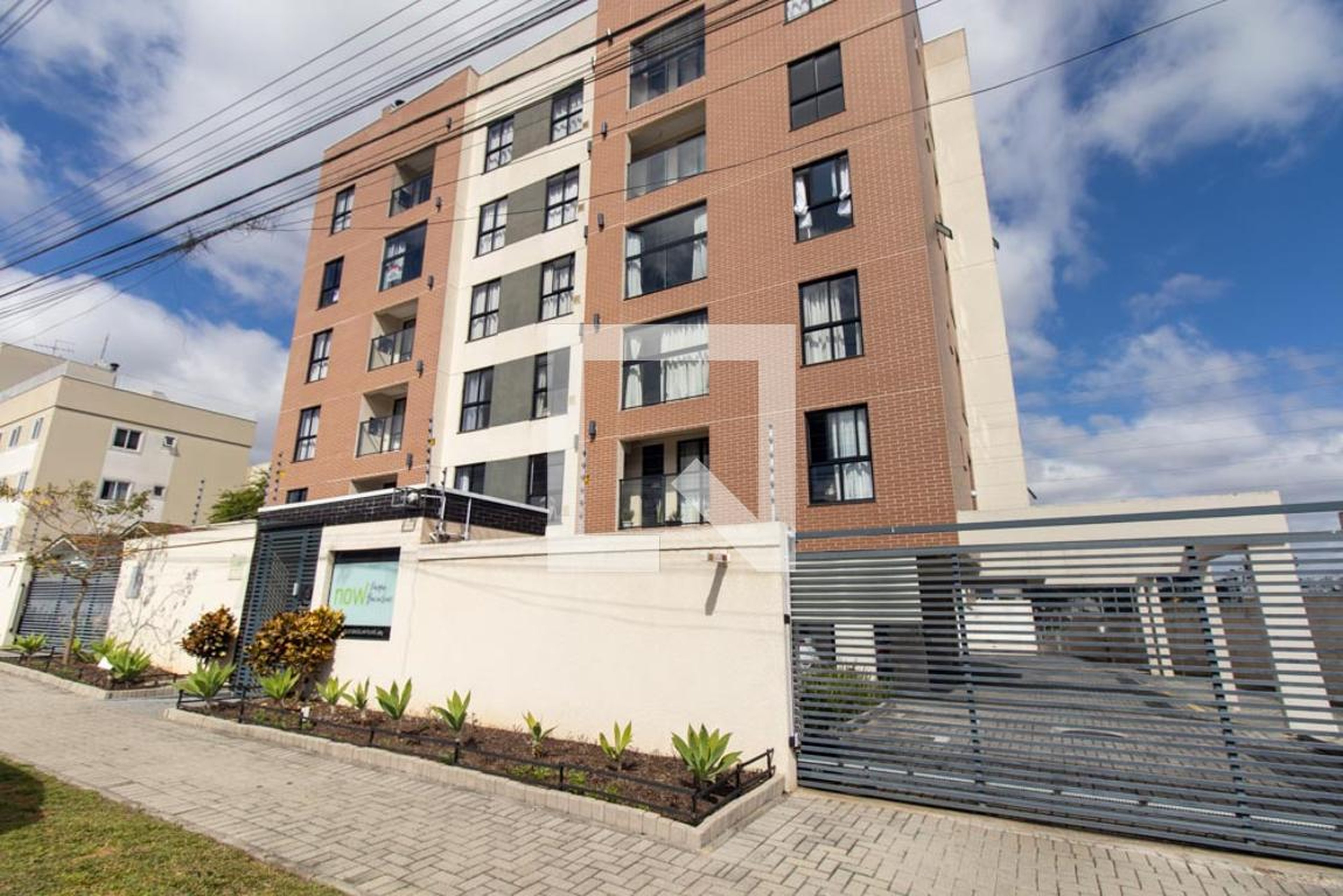 Fachada Condomínio em Rua Brasílio Bacellar Filho, 489