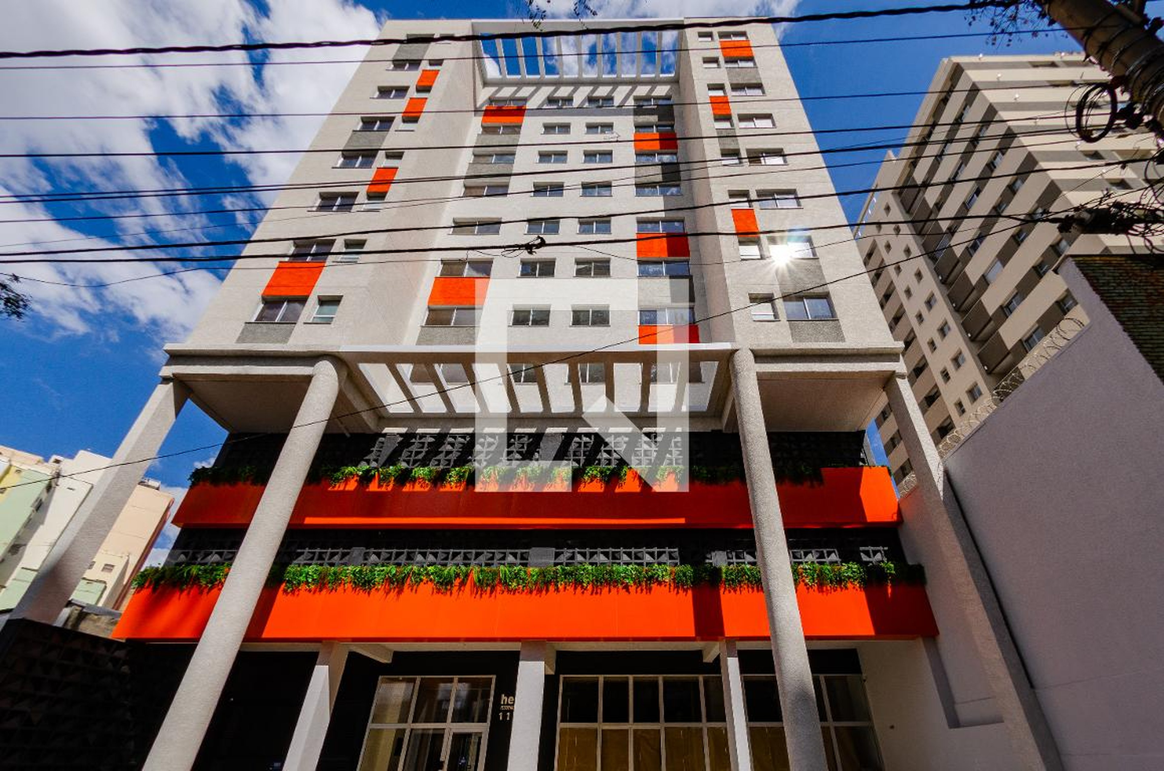 Fachada Condomínio Hello Residence