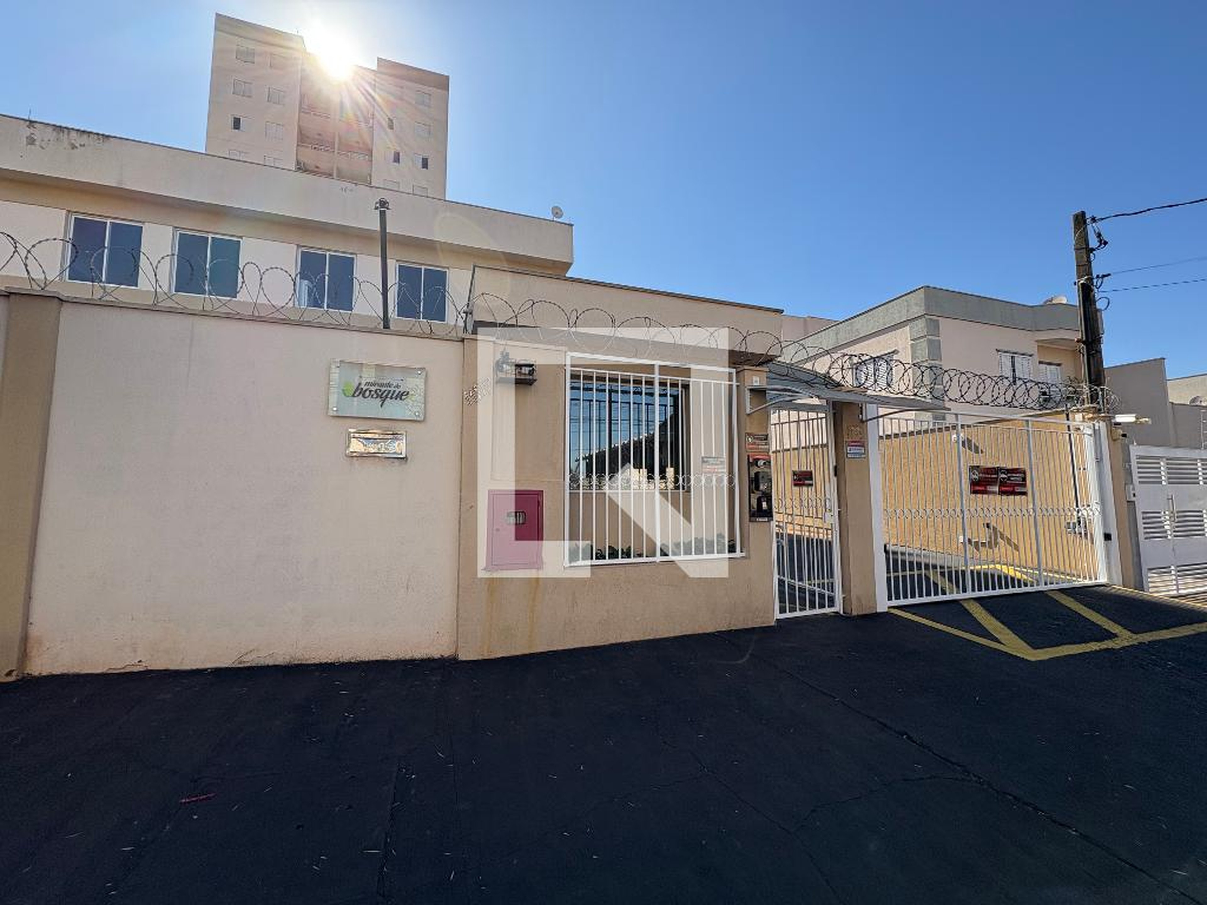 Fachada Condomínio Mirante do Bosque