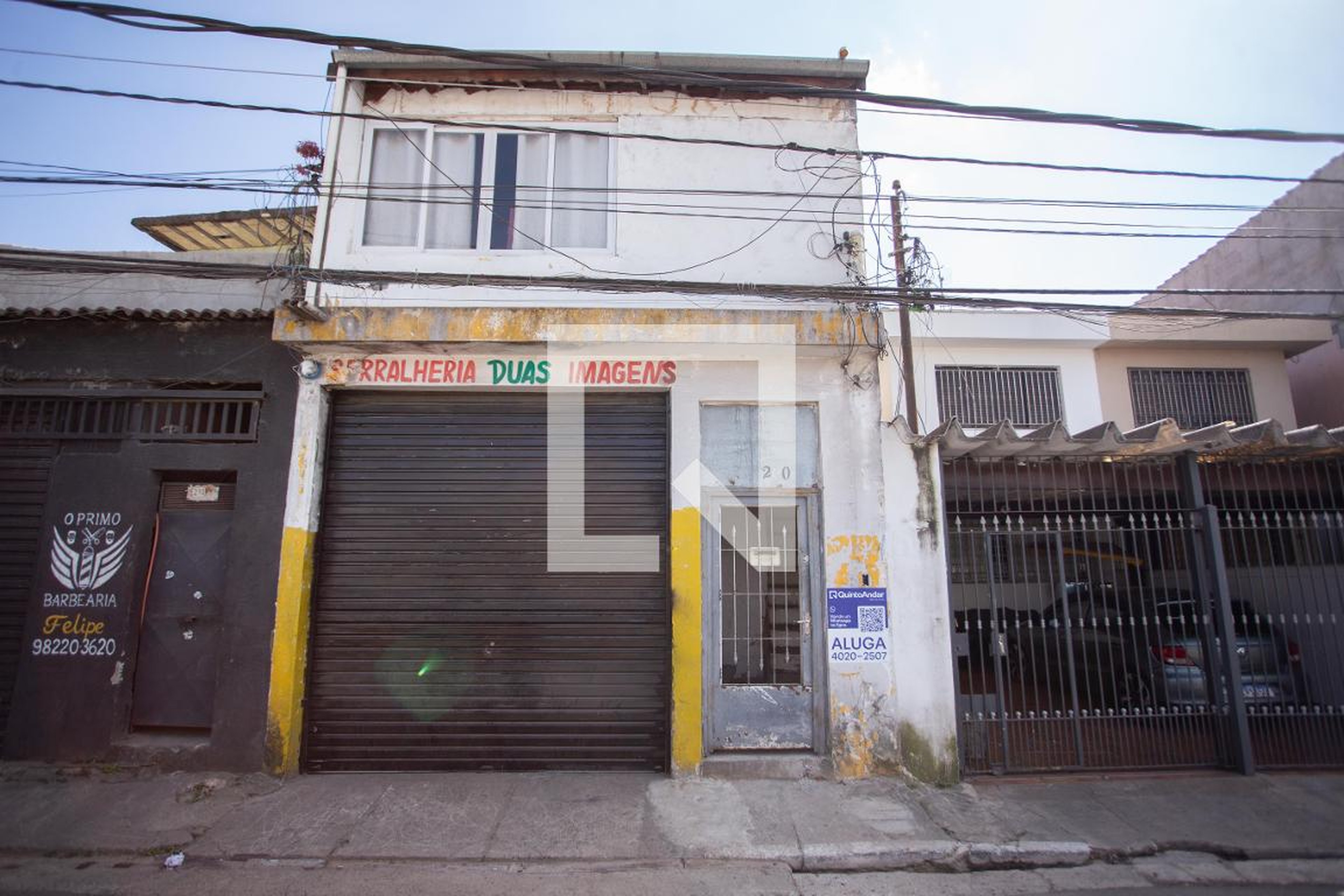 Fachada Condomínio em Rua Horácio Moura, 200