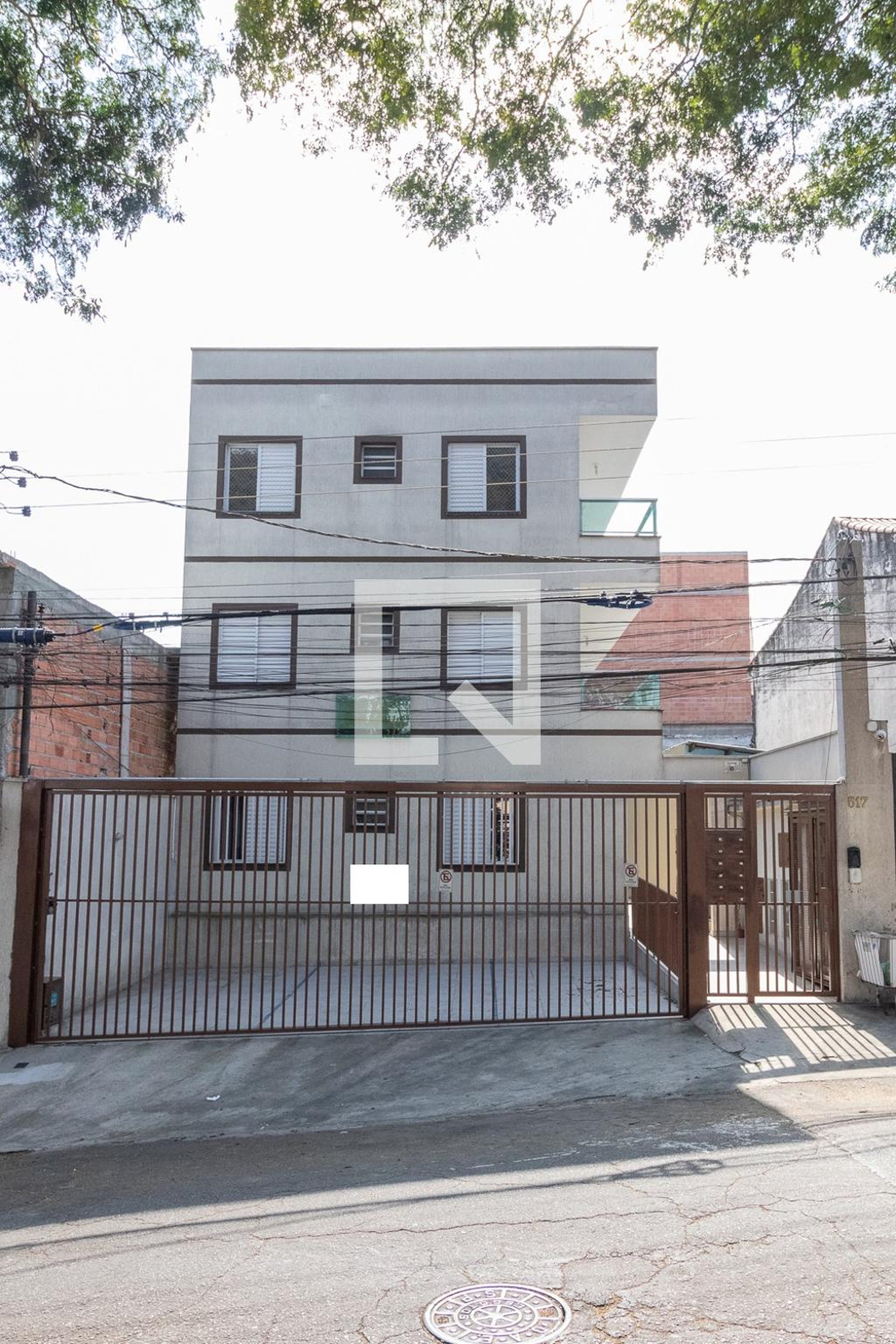 Fachada Condomínio em Rua Jordânia, 517