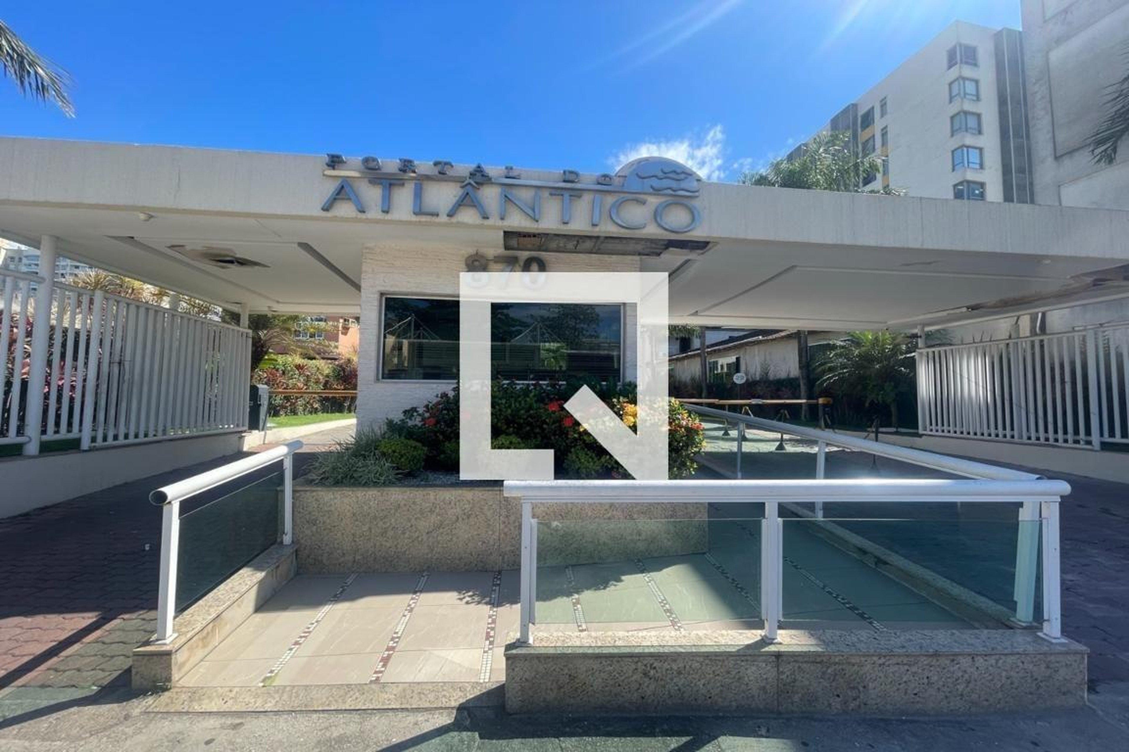 Fachada Condomínio Portal do Atlântico