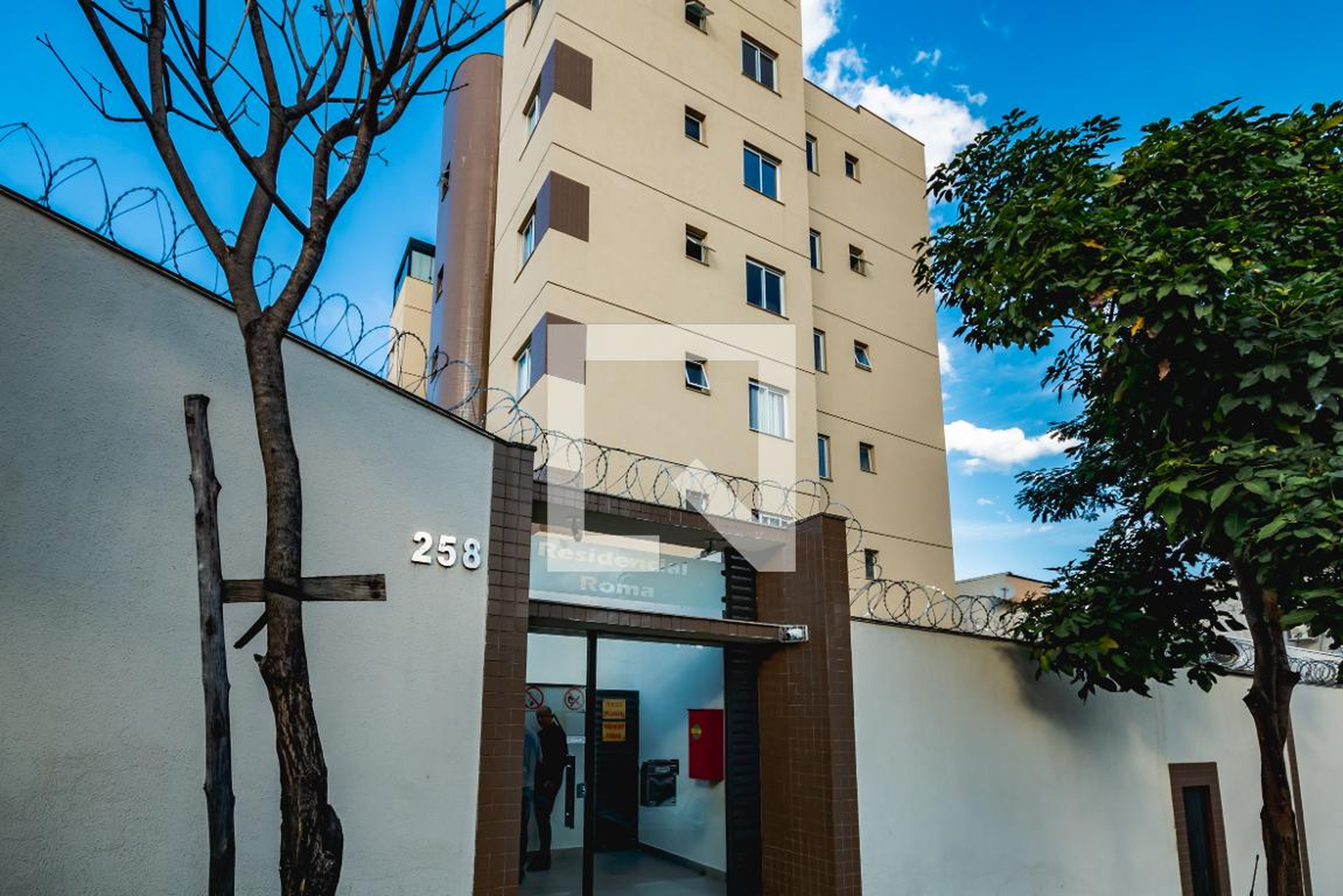 Fachada do Prédio Residencial Roma Santa Mônica