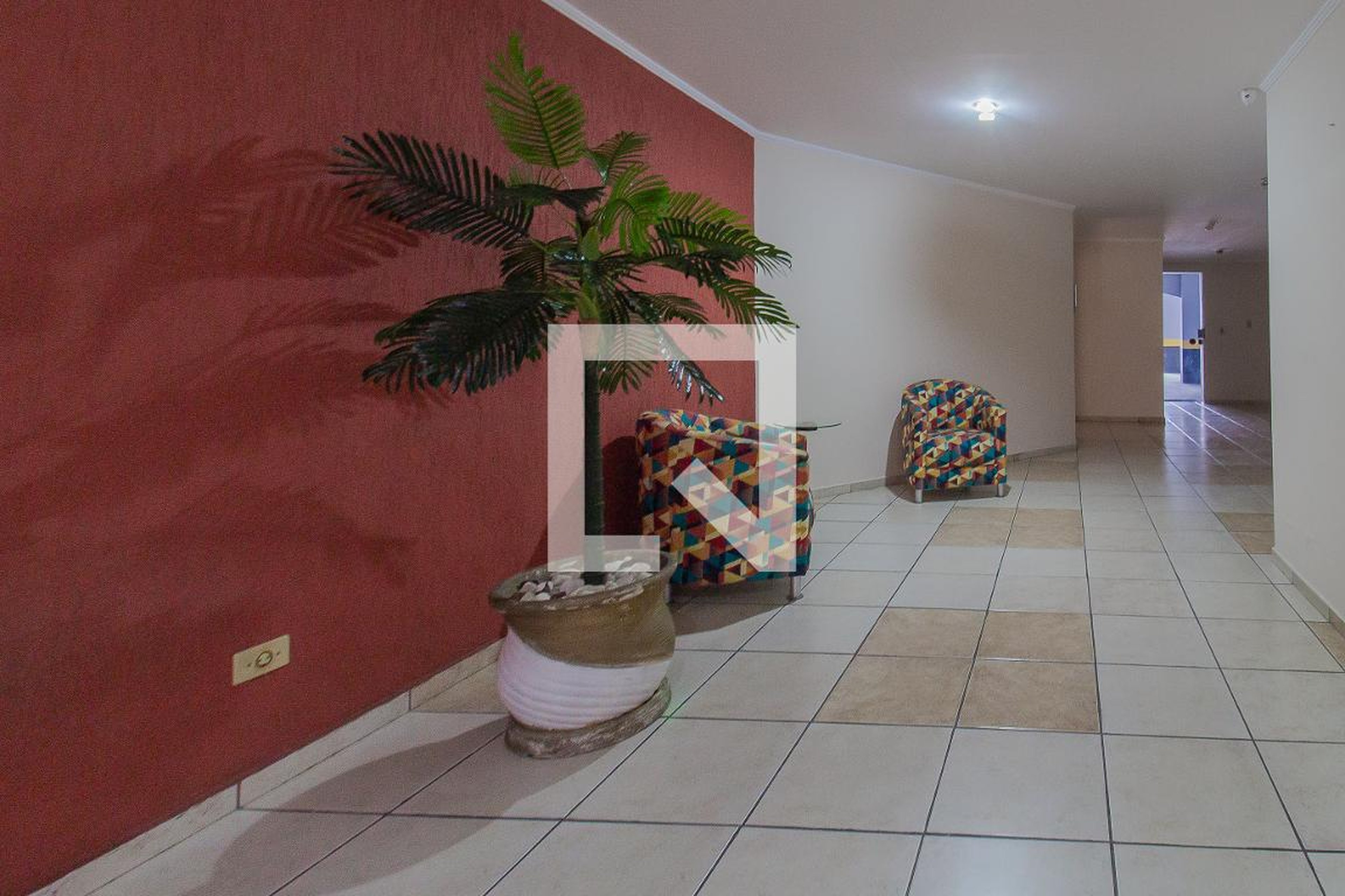 Hall de entrada - Residencial Portal do Pedroso