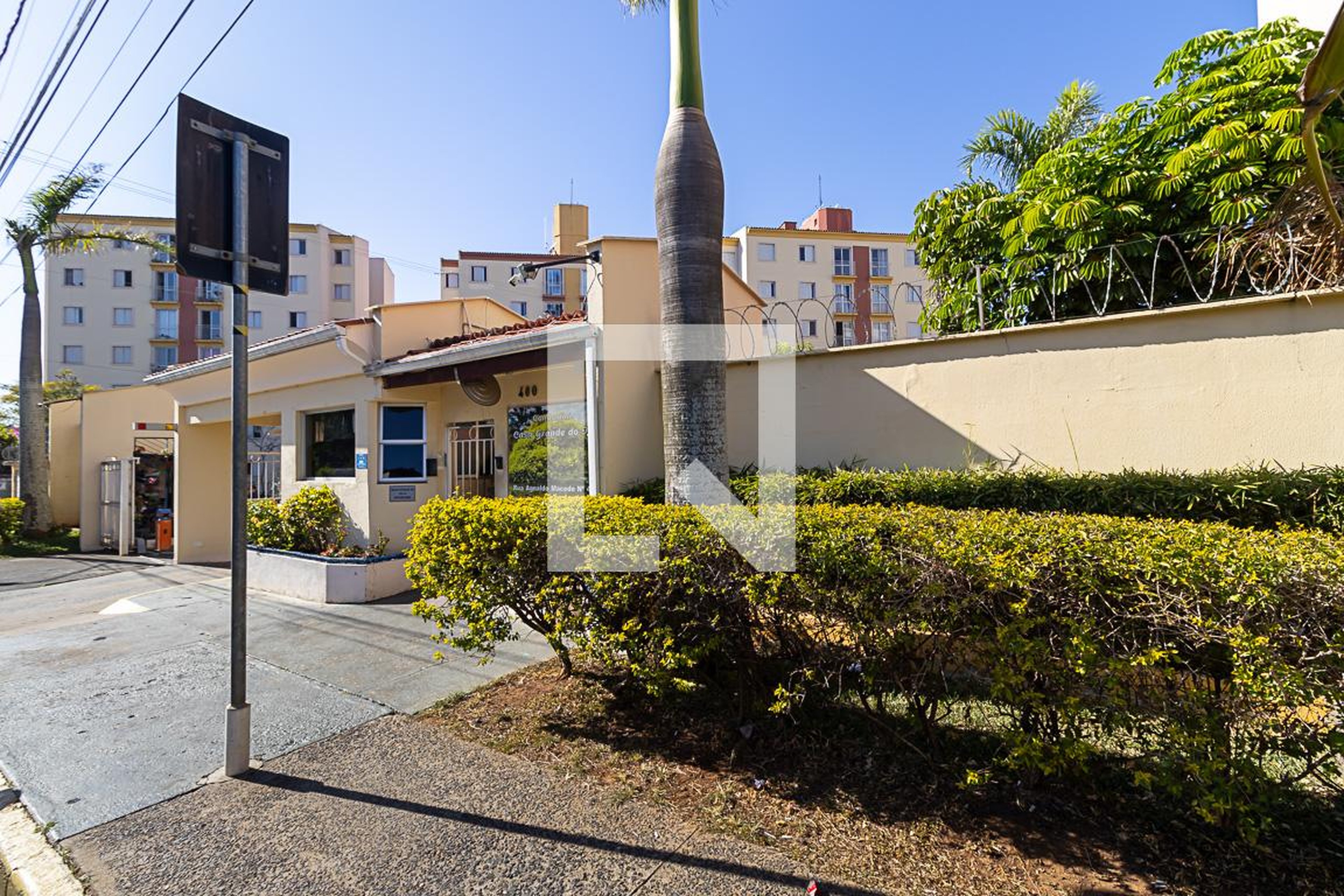 Fachada Condomínio Casa Grande do Ipê