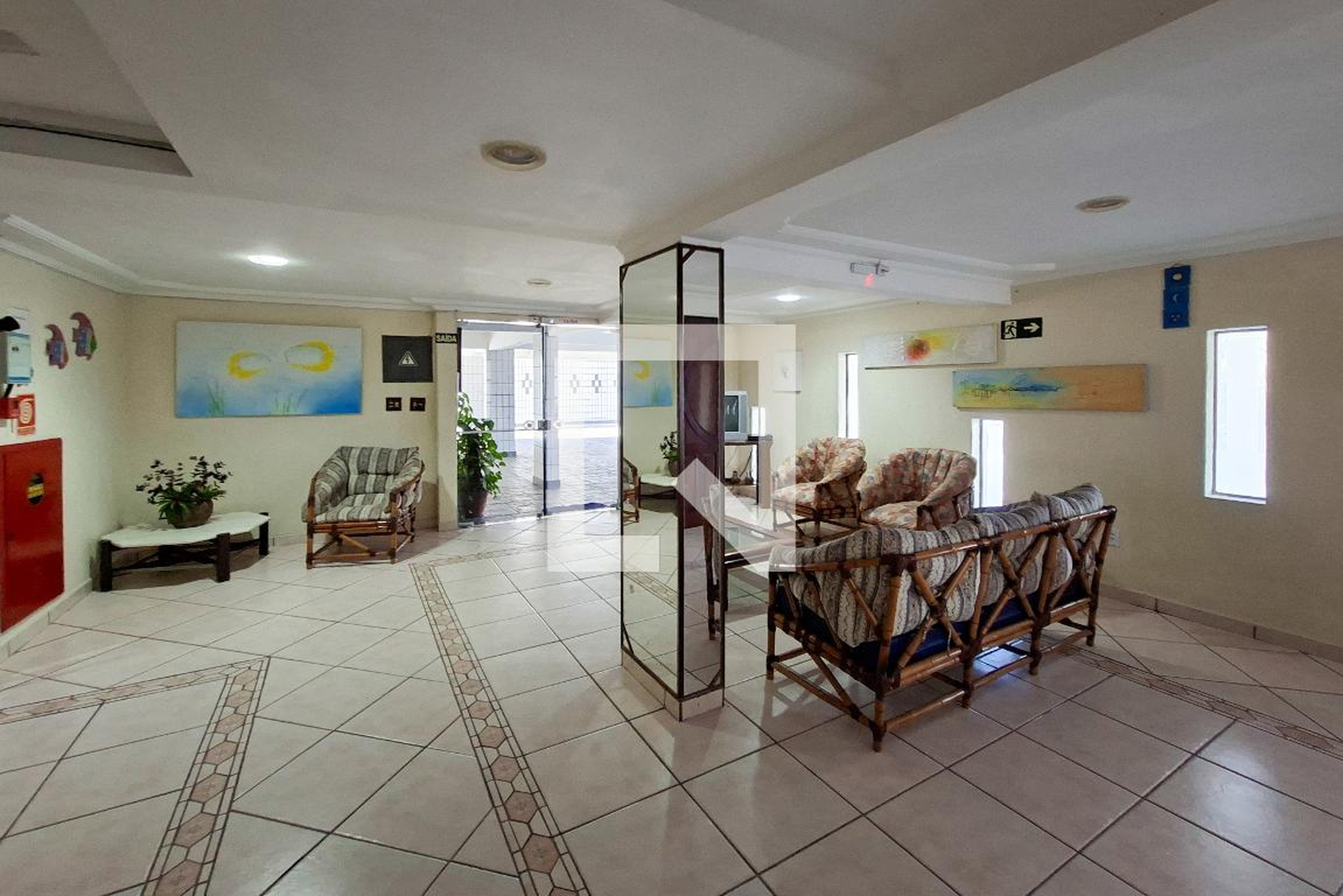 Hall de entrada - Residencial Manhattan