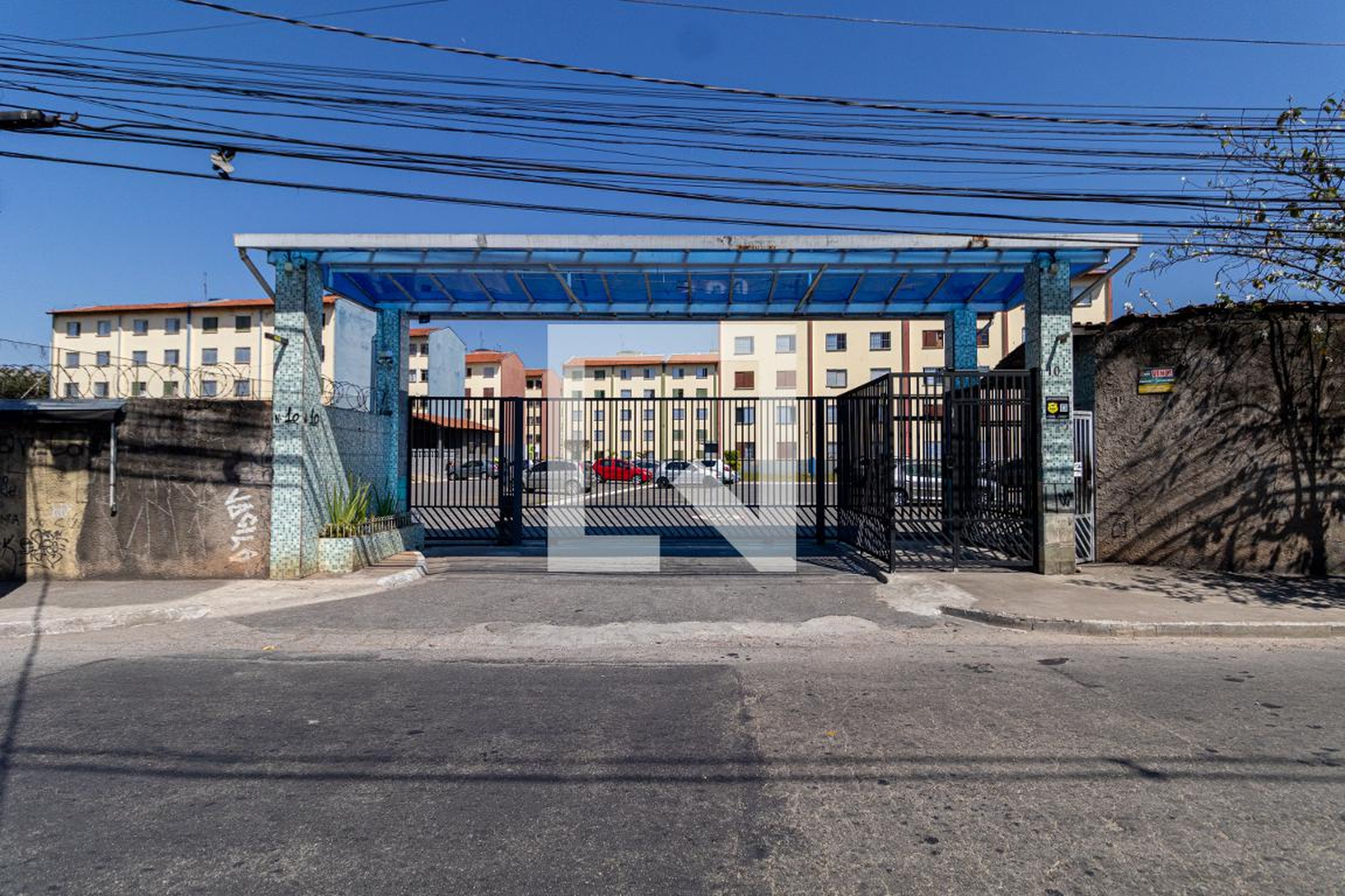 Fachada Condomínio em Rua Marim, 10