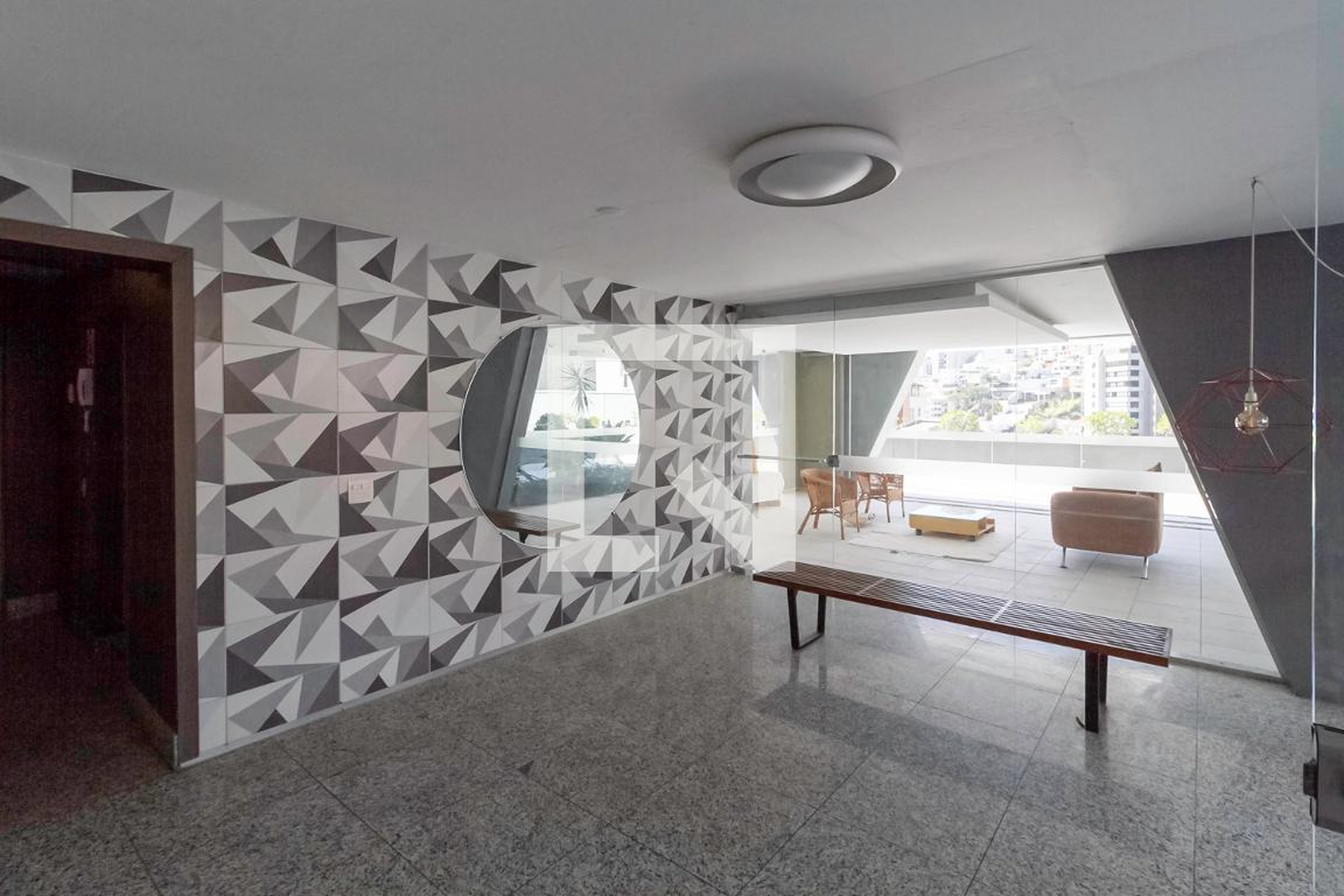 Hall de entrada - Edifício Santa Lúcia