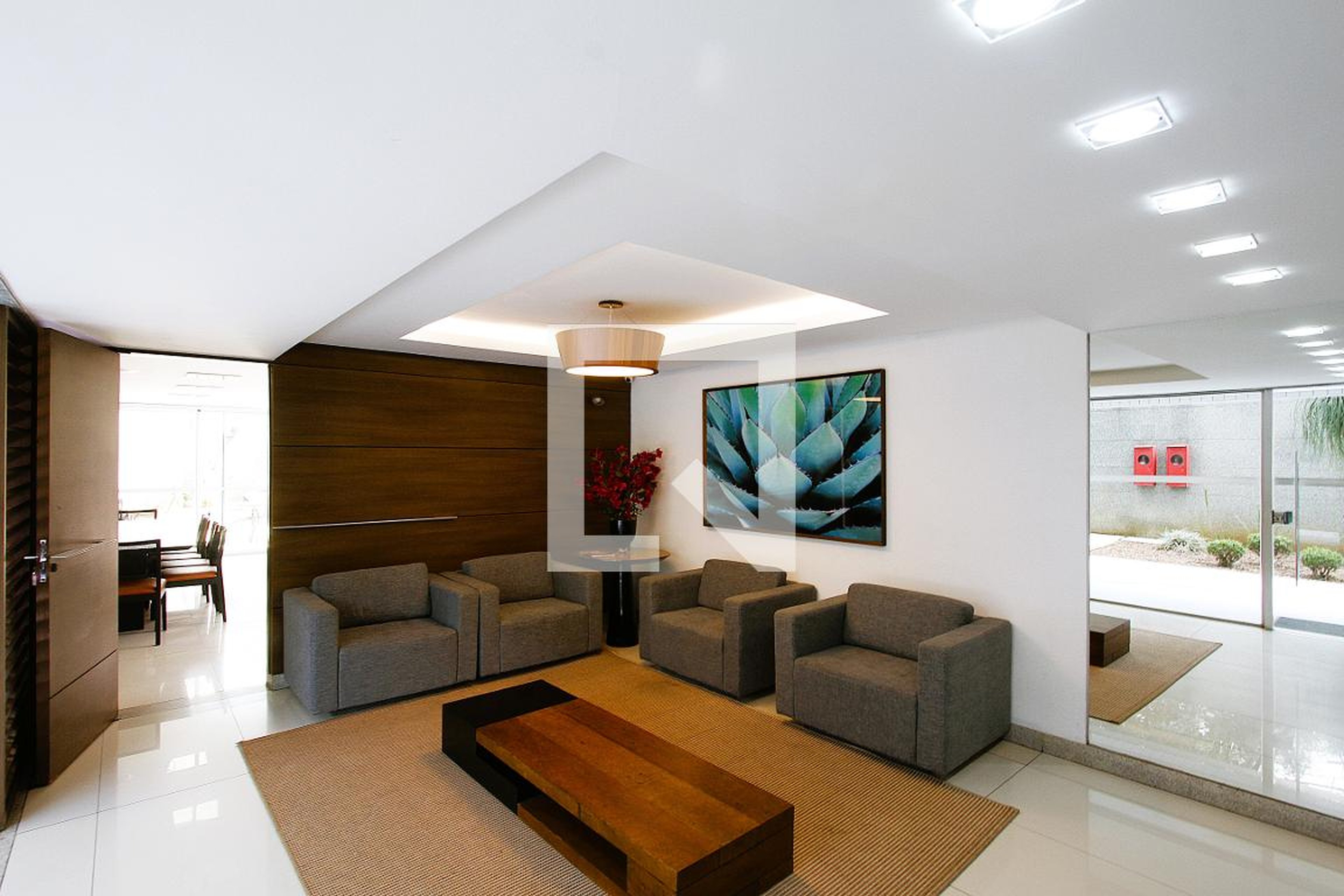 Hall de entrada - Edifício Top Luxemburgo