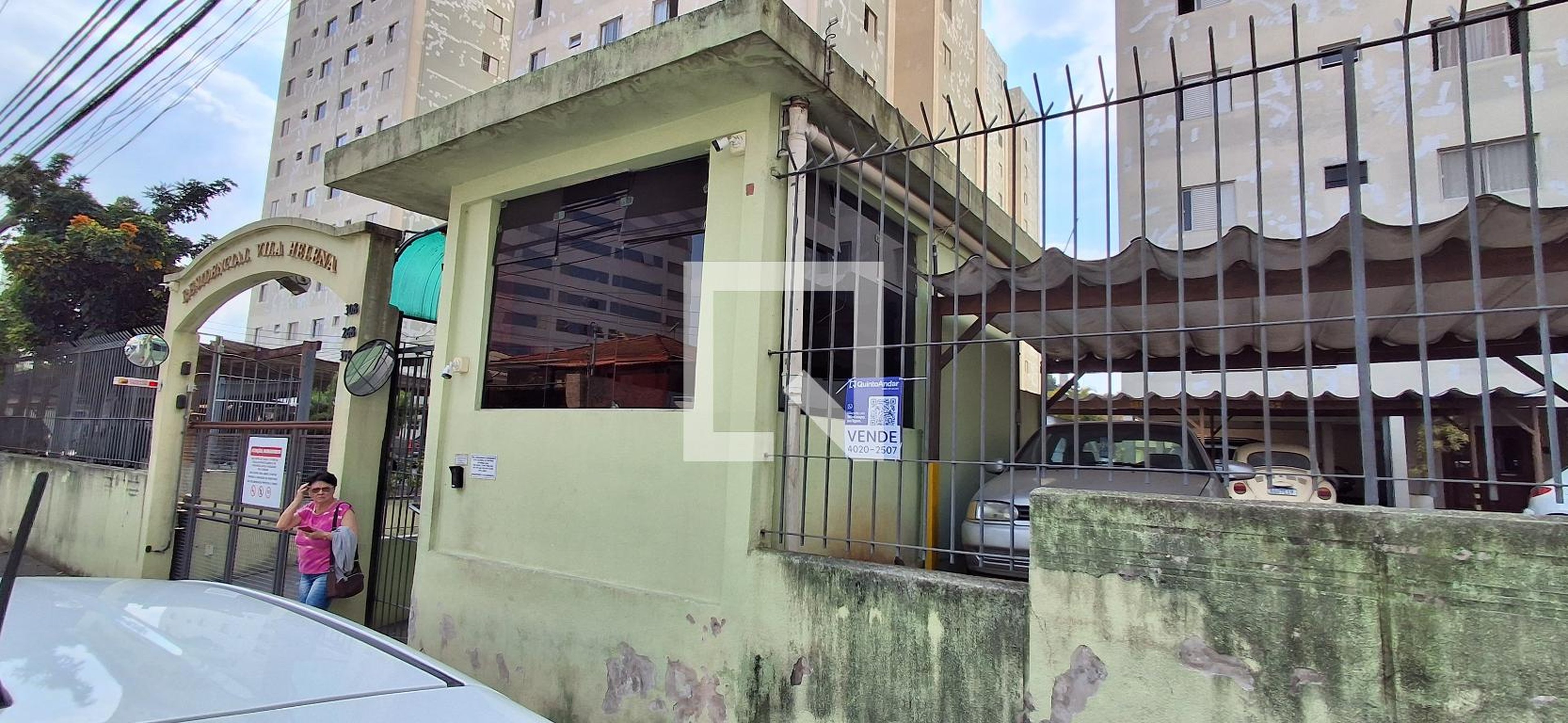 Fachada Condomínio Conjunto Residencial  Vila Helena