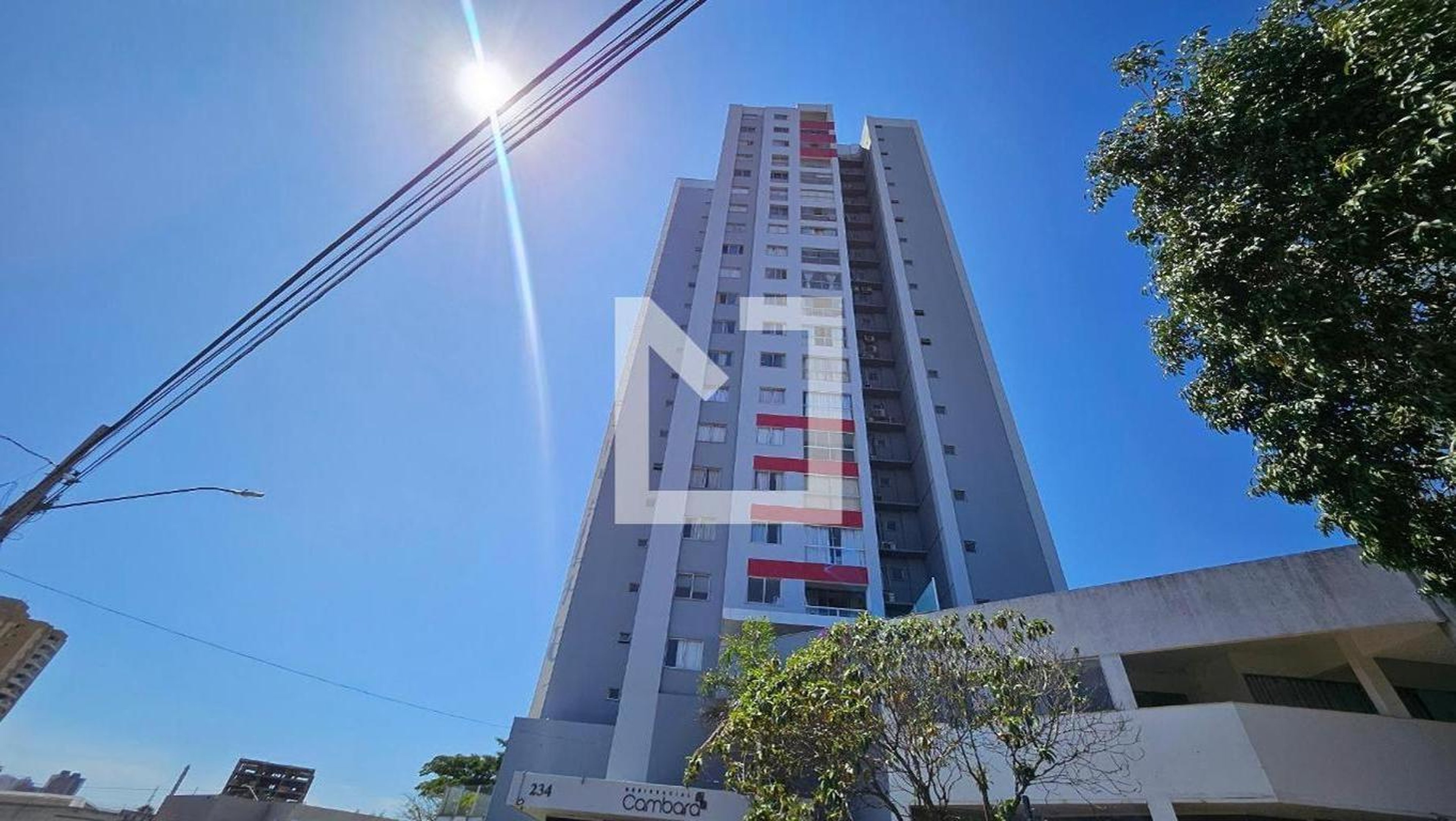 Fachada do Prédio Residencial Cambará