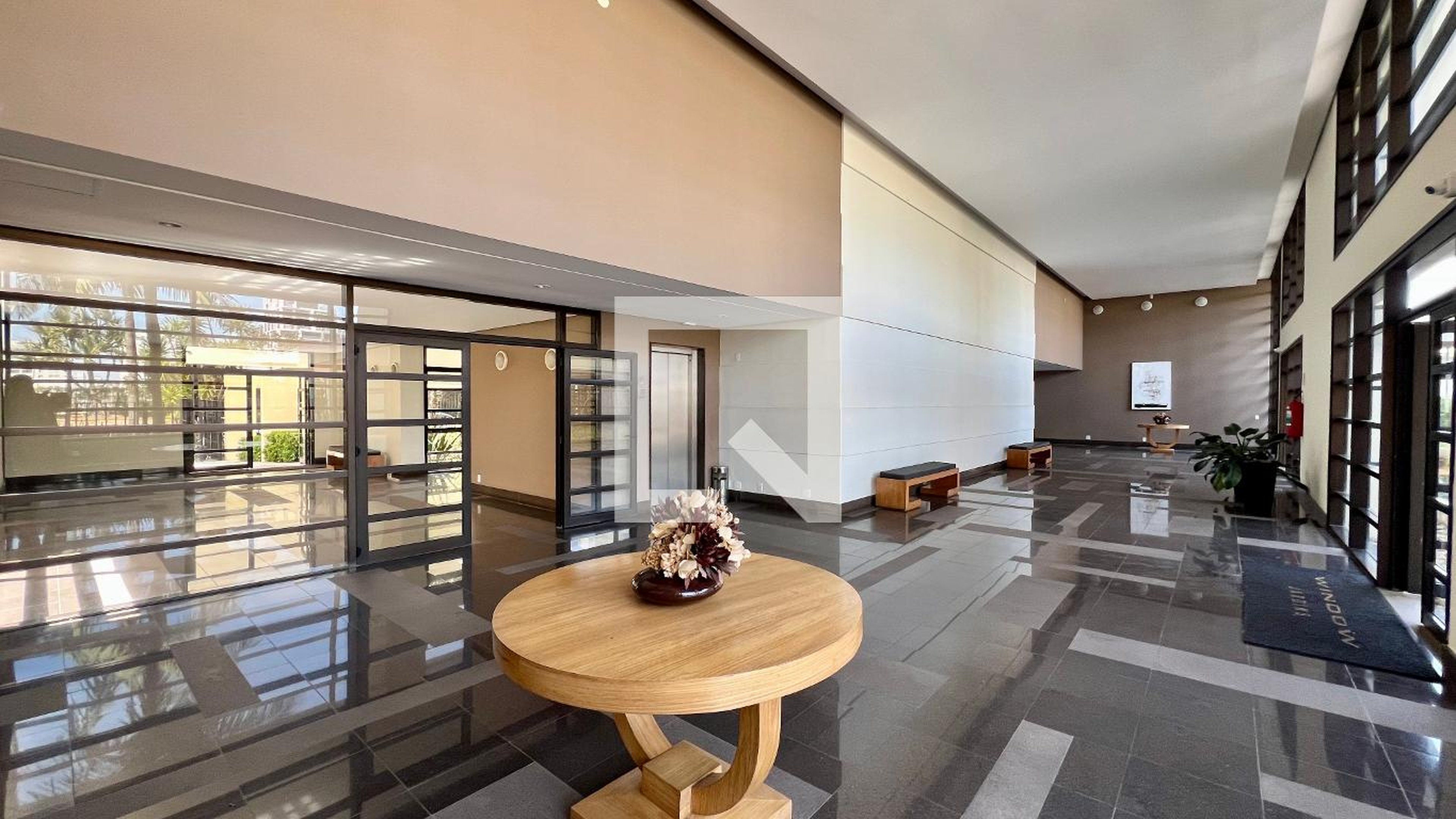 Hall de entrada - Edifício Window Jardins