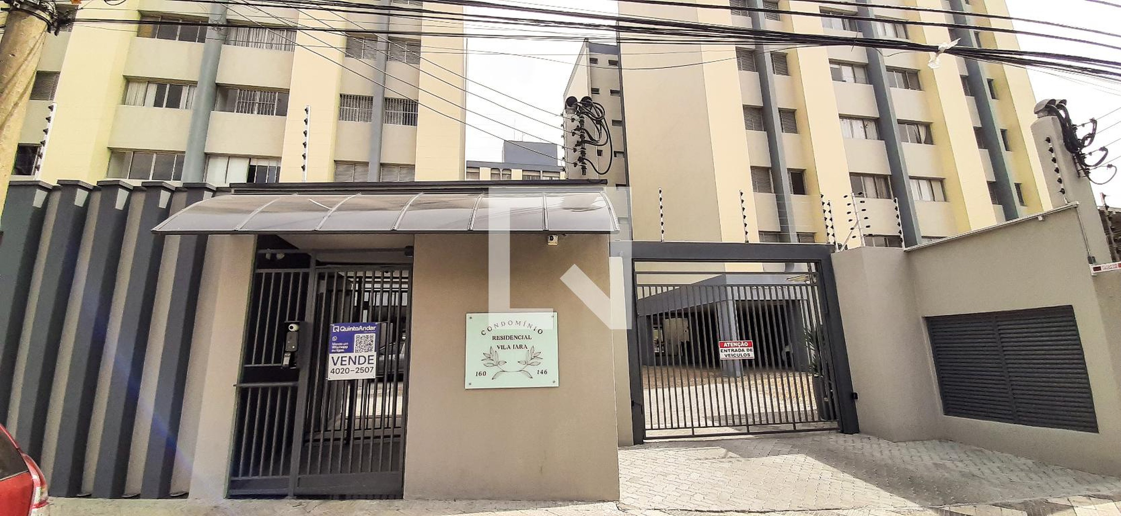 Fachada do Condomínio Residencial Vila Yara