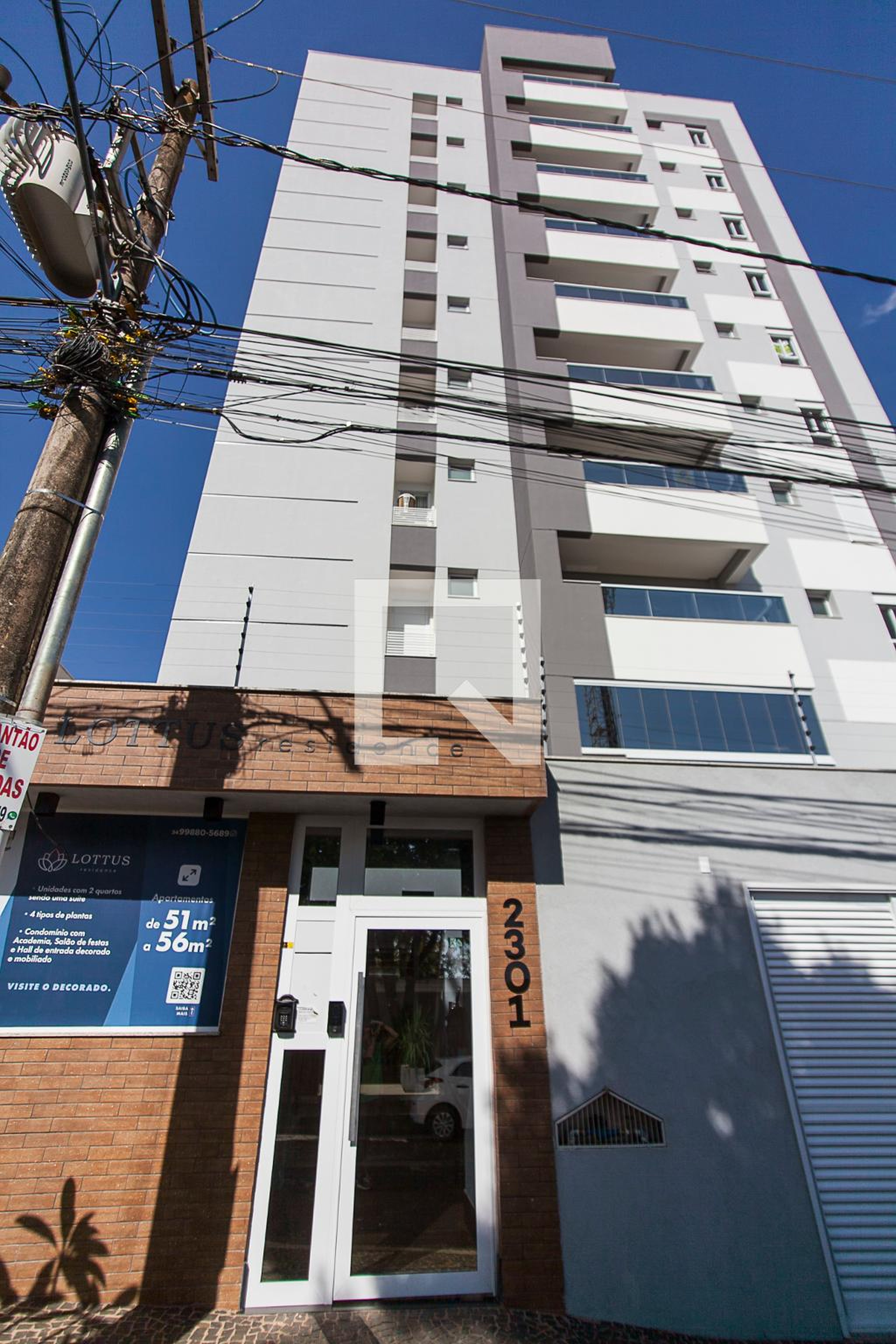 Fachada Condomínio Lottus Residence