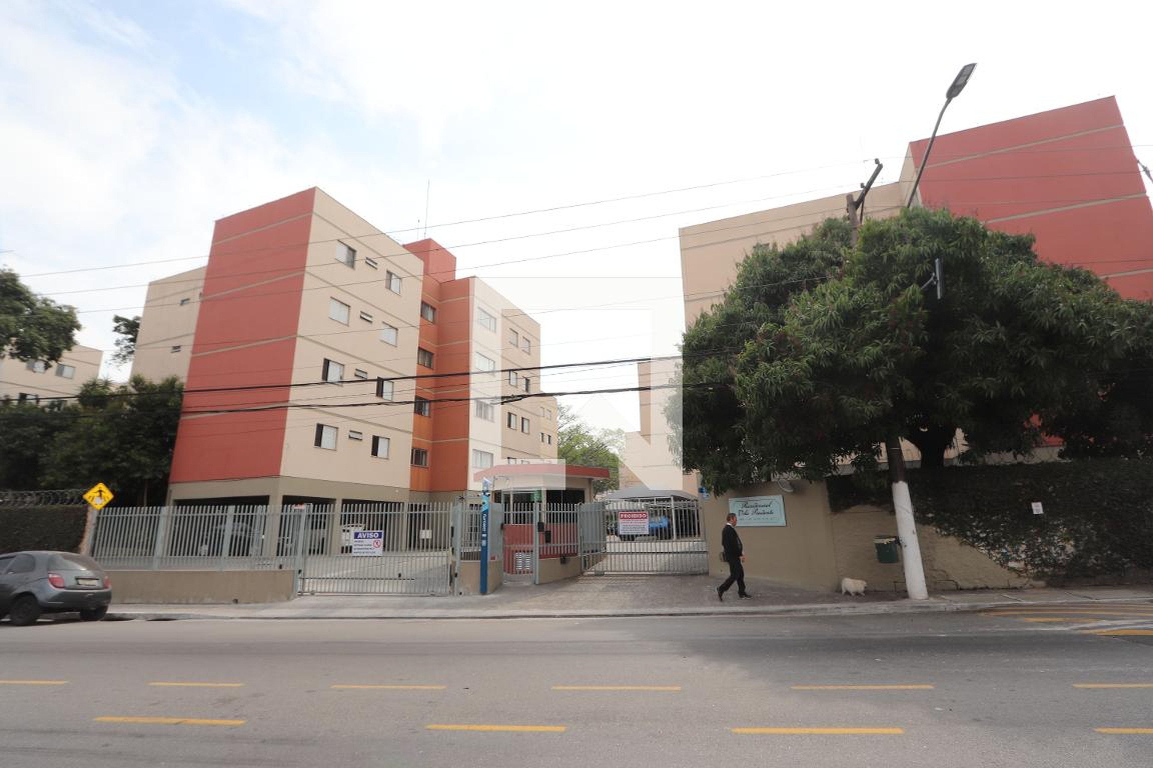 Fachada do condomínio Residencial Vila Prudente