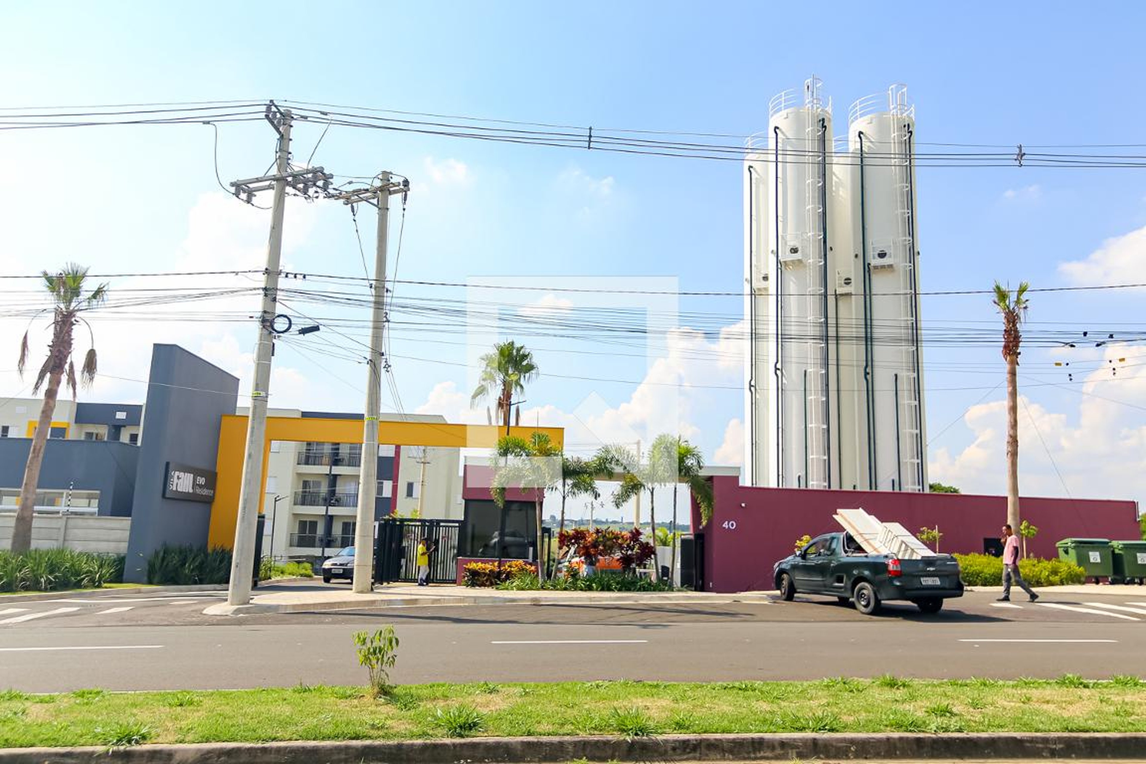 Fachada Condomínio EVO Residence