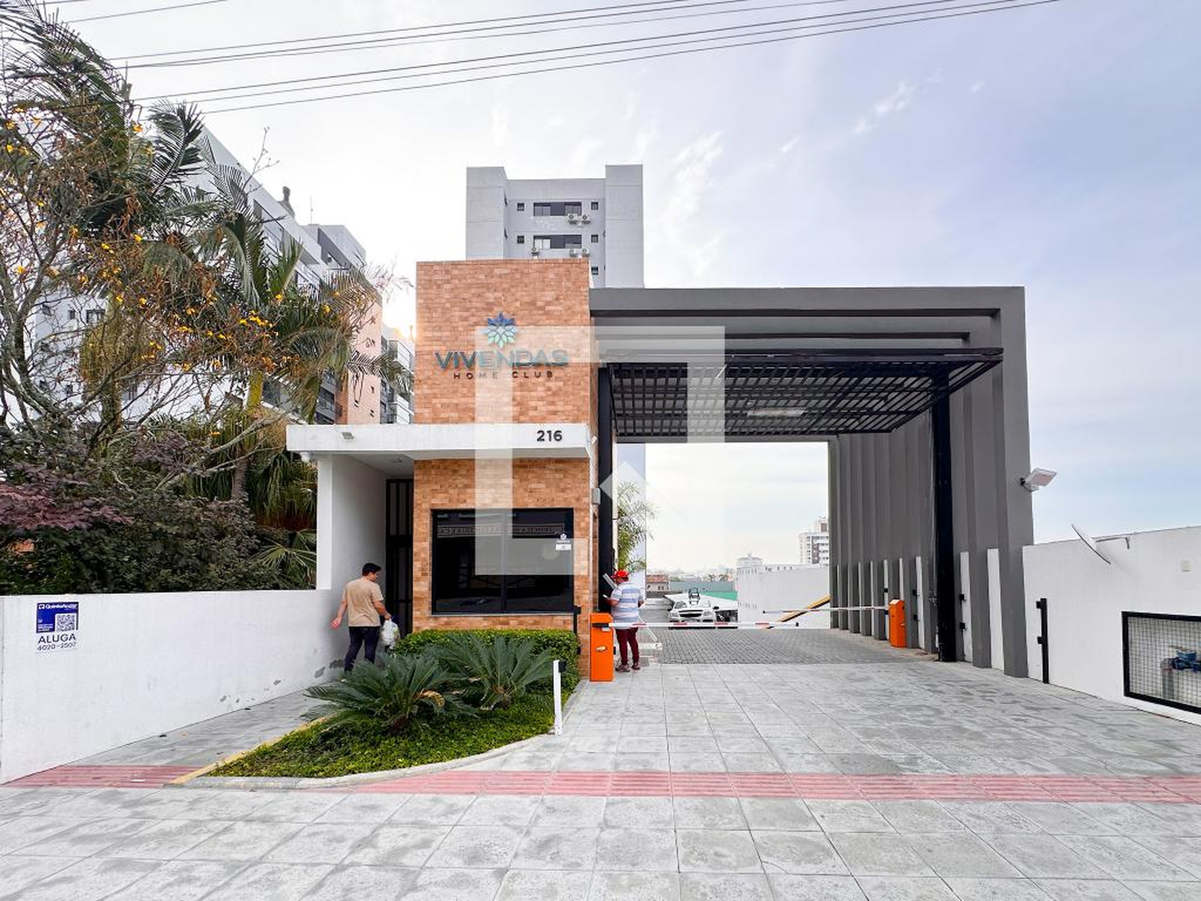 Fachada Condomínio Vivendas Home Club