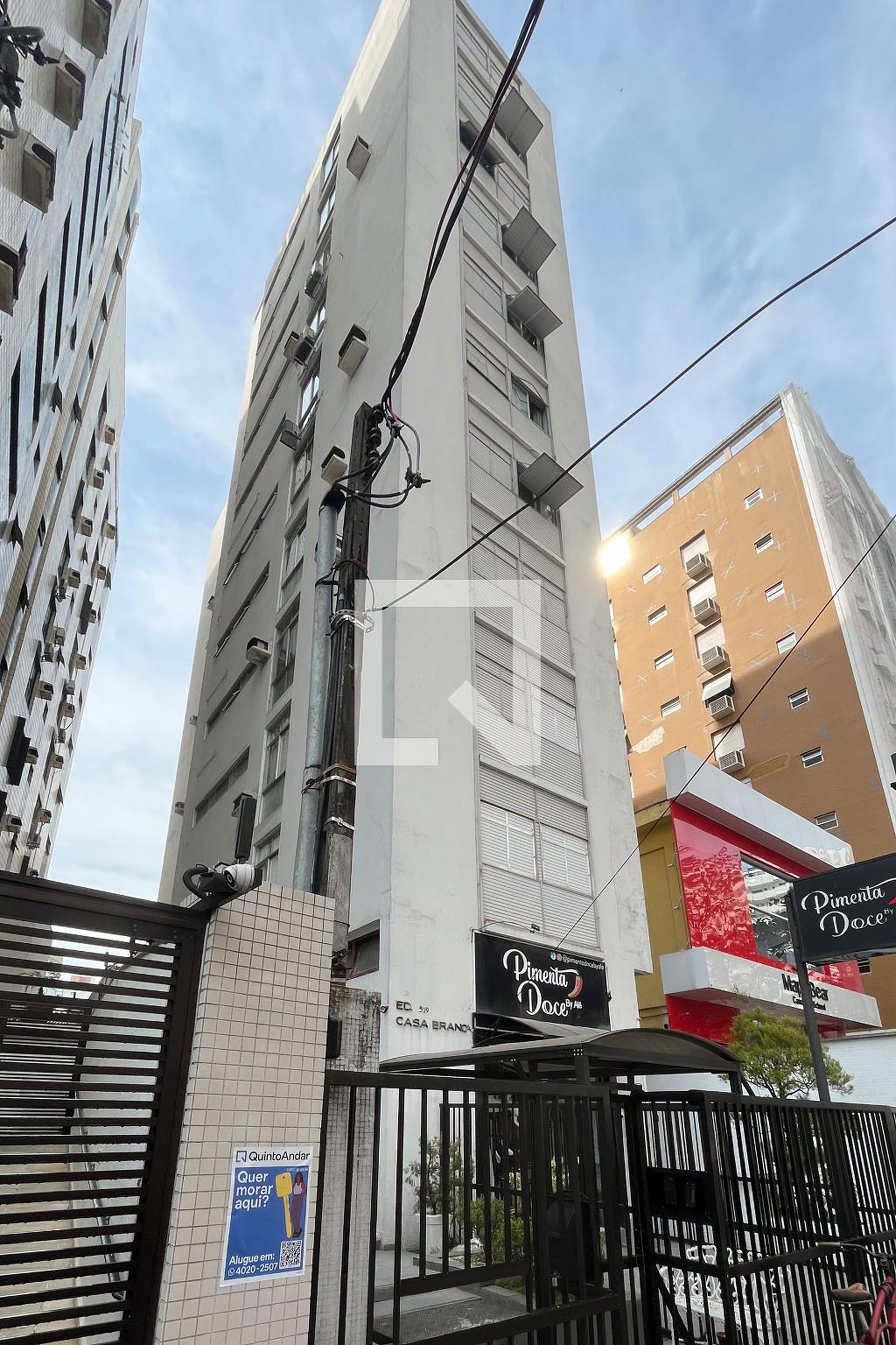 Fachada Condomínio Casa Branca