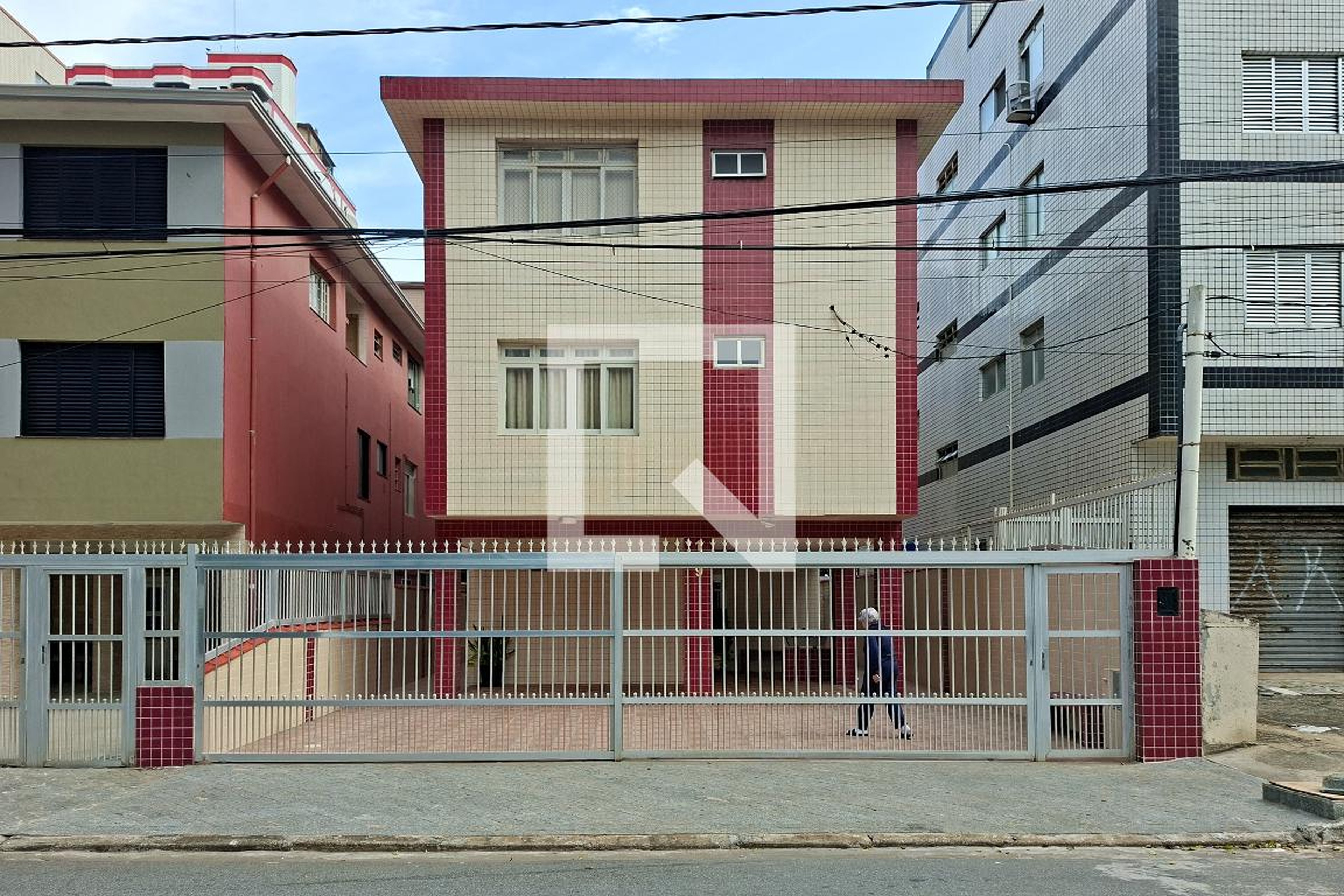 Fachada do Prédio Condomínio em Rua Martins Fontes, 109