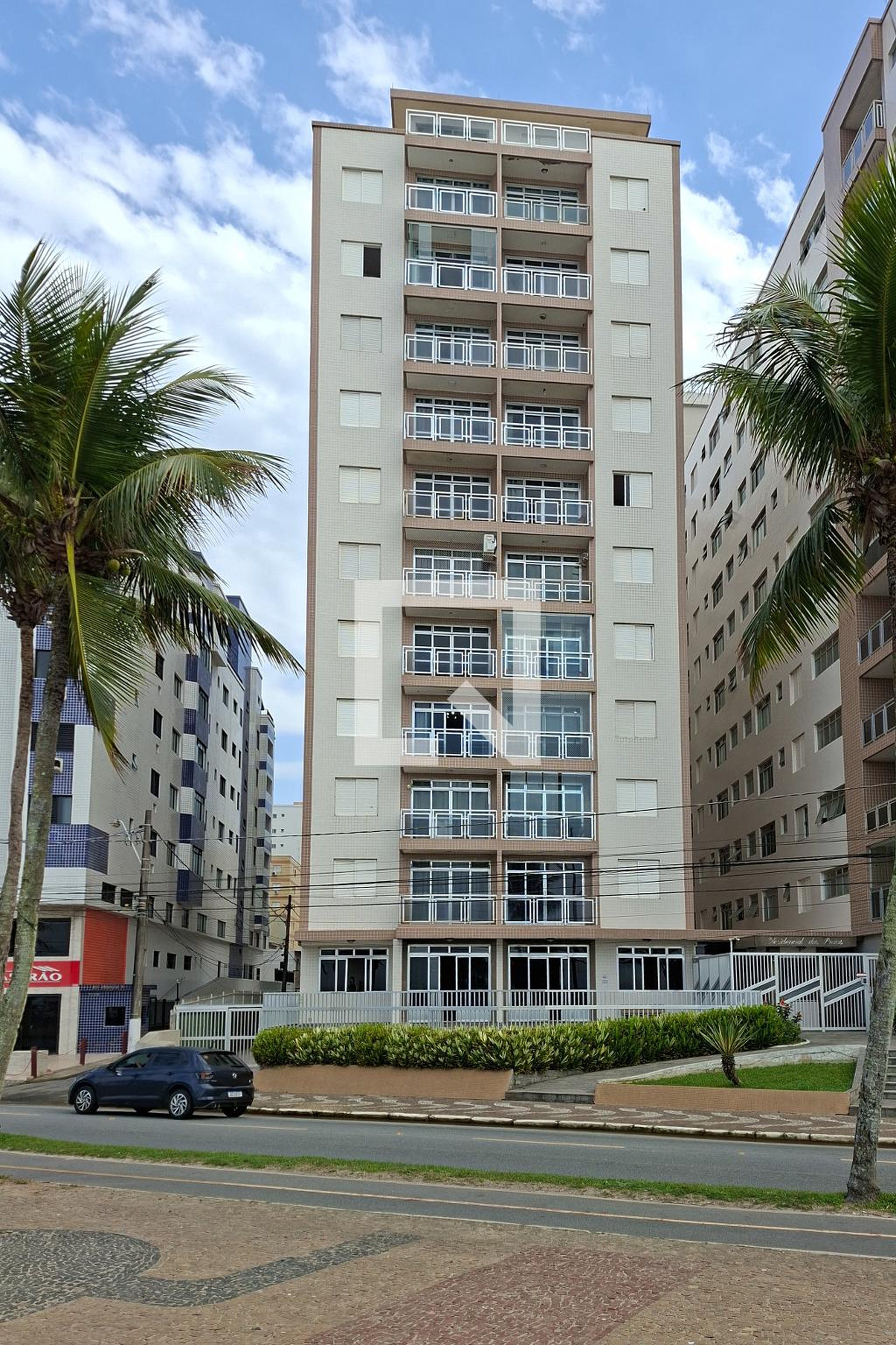 Fachada do Prédio Residencial das Praias