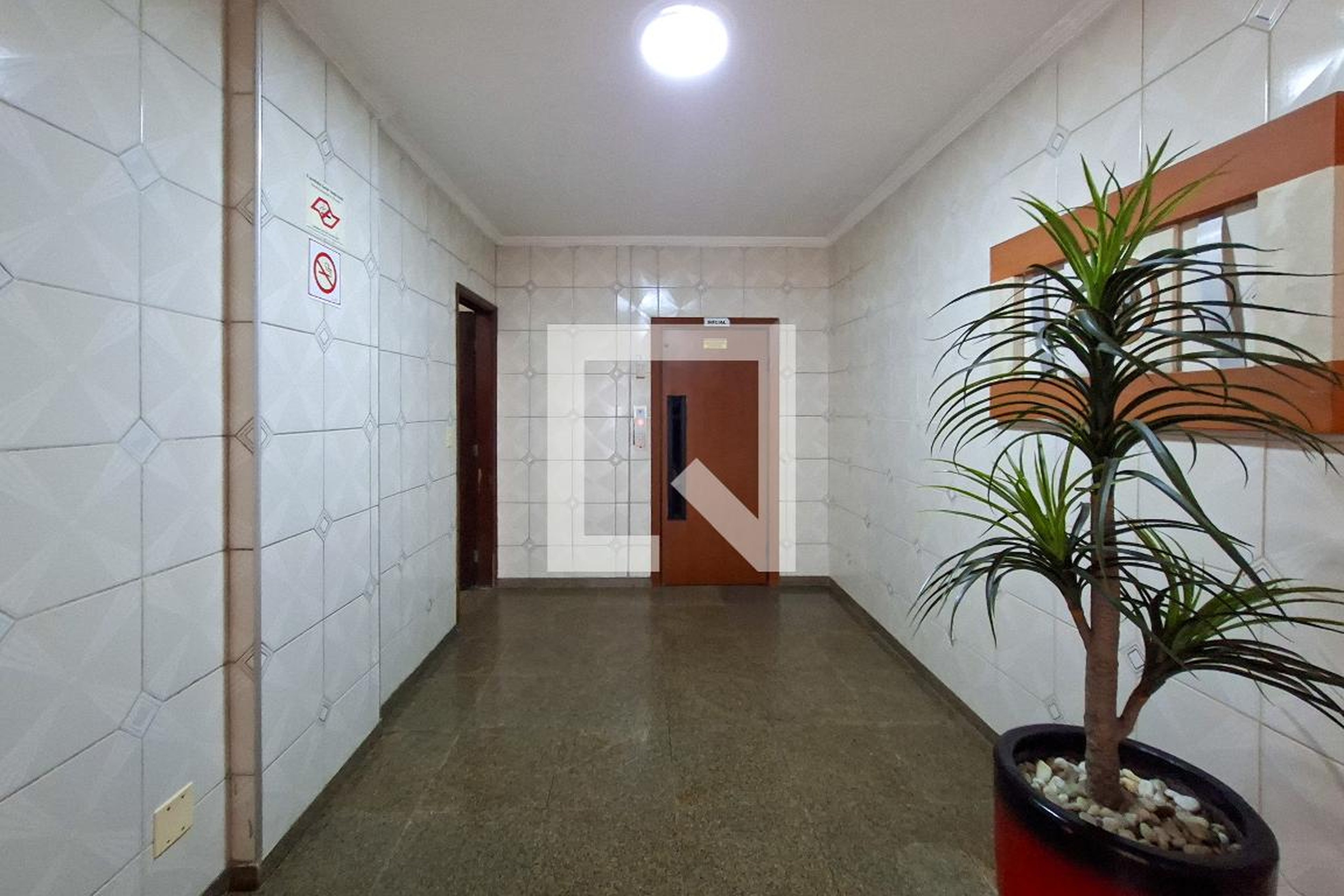 Hall de entrada - Residencial das Praias