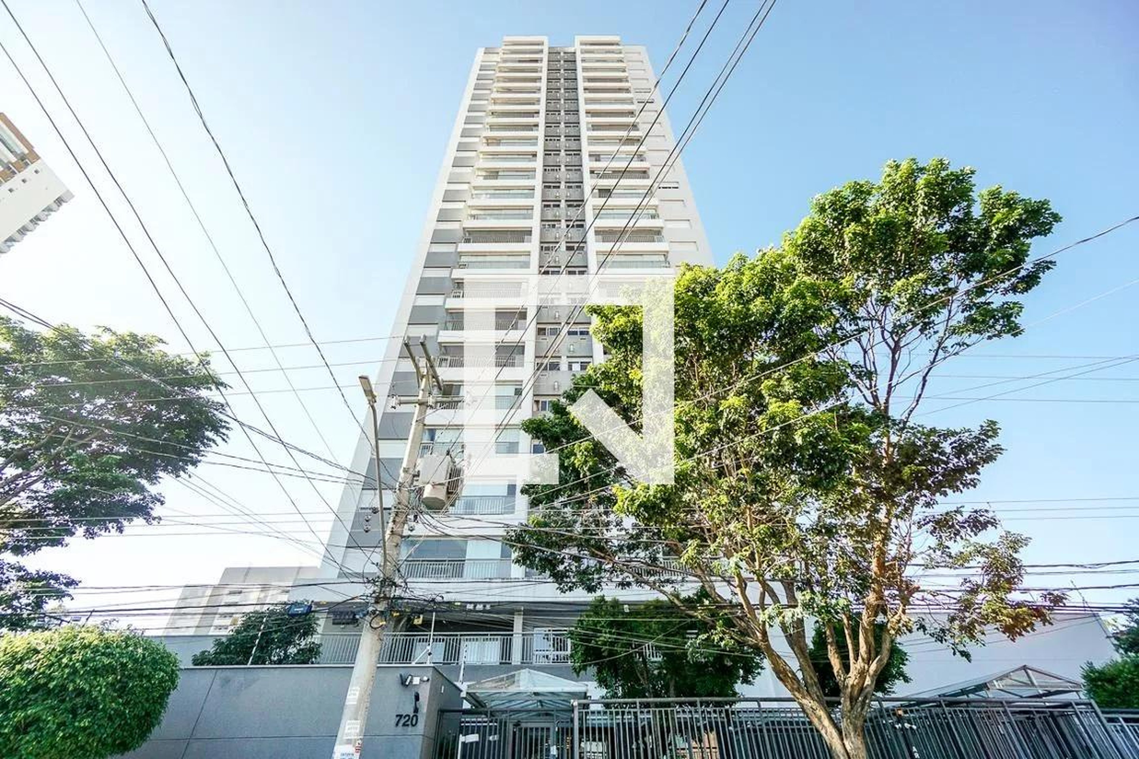 Fachada Condomínio Club Station