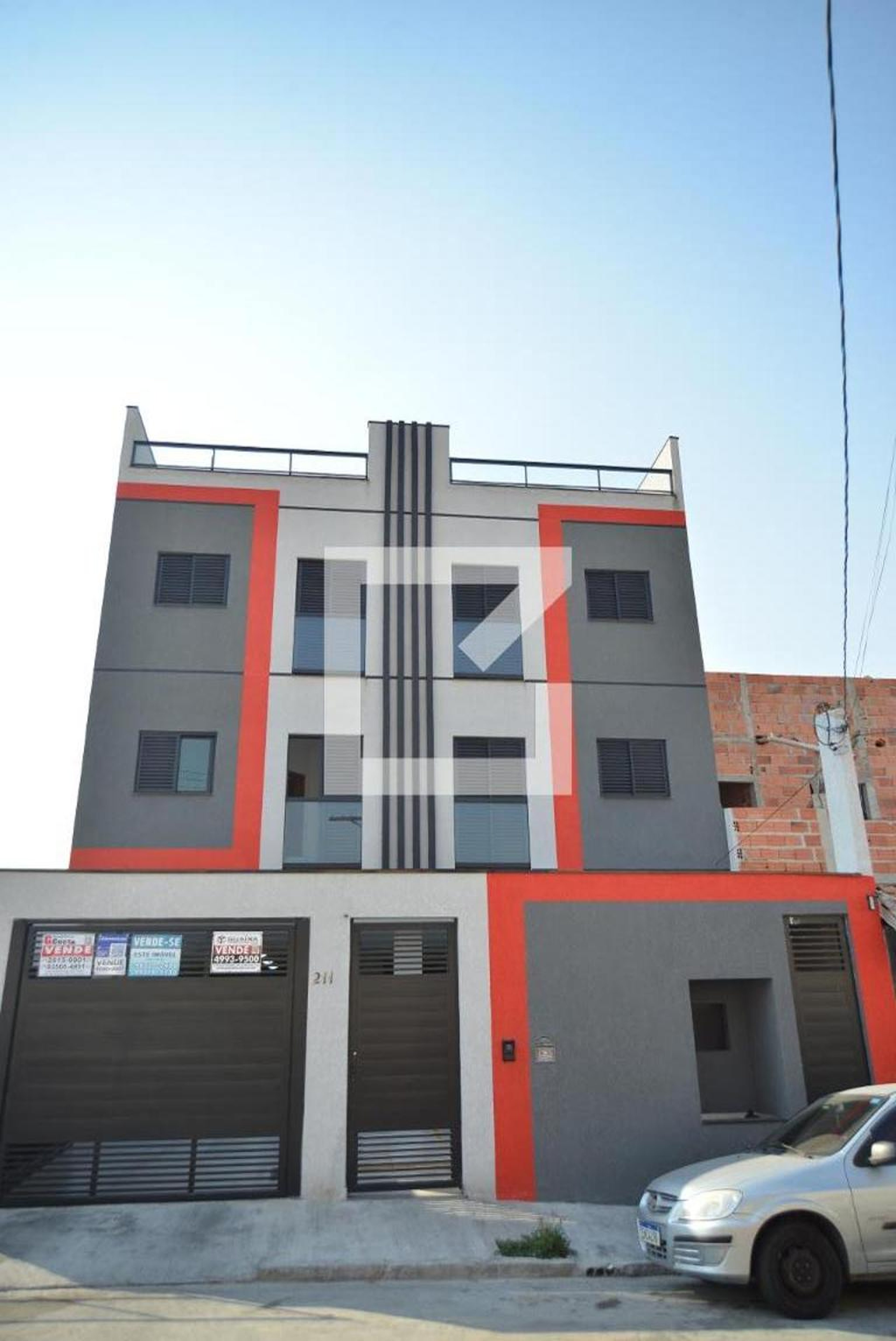 Fachada do Prédio Condomínio em Rua Marília, 211