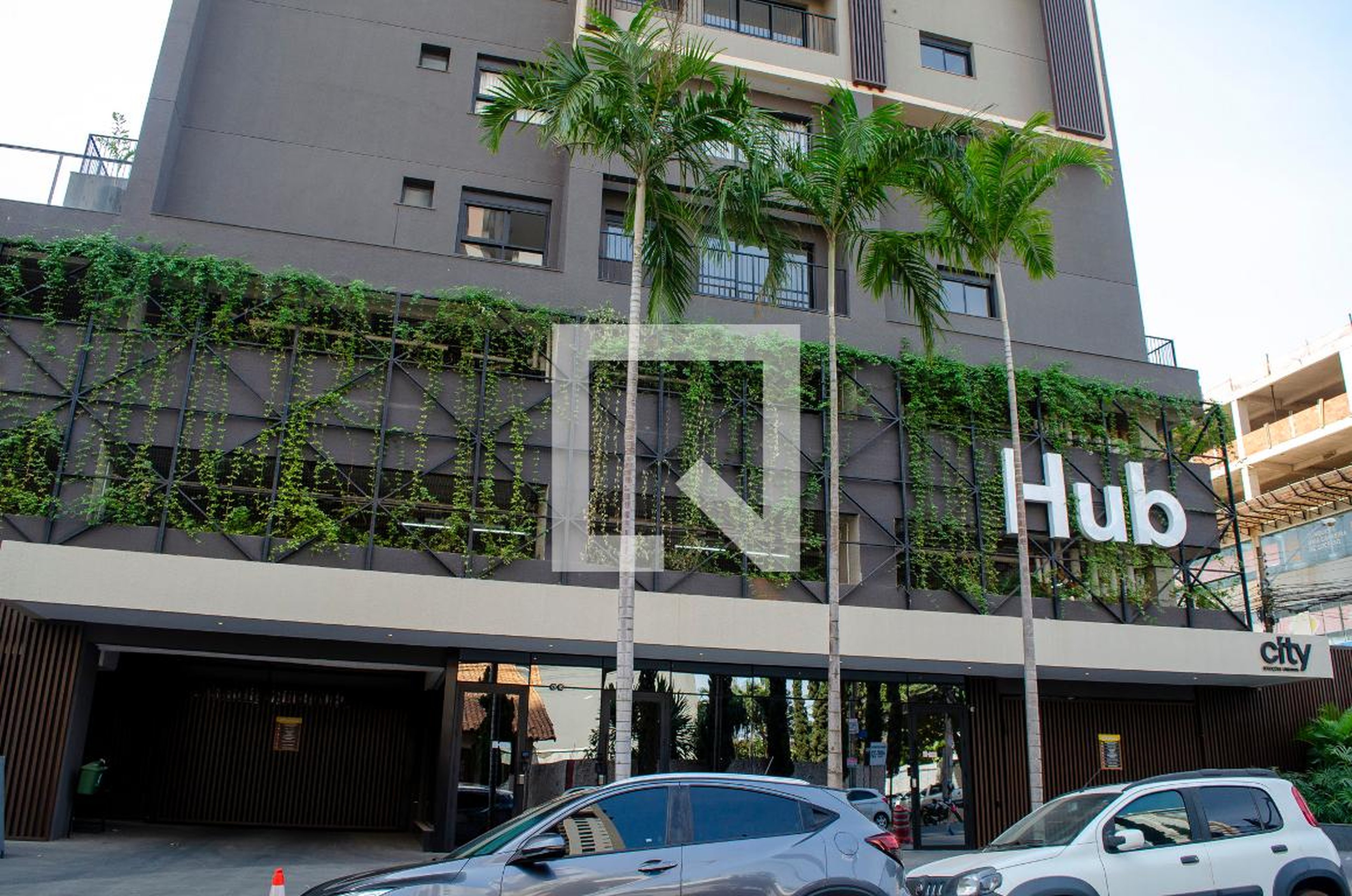 Fachada Condomínio Hub Compact Life