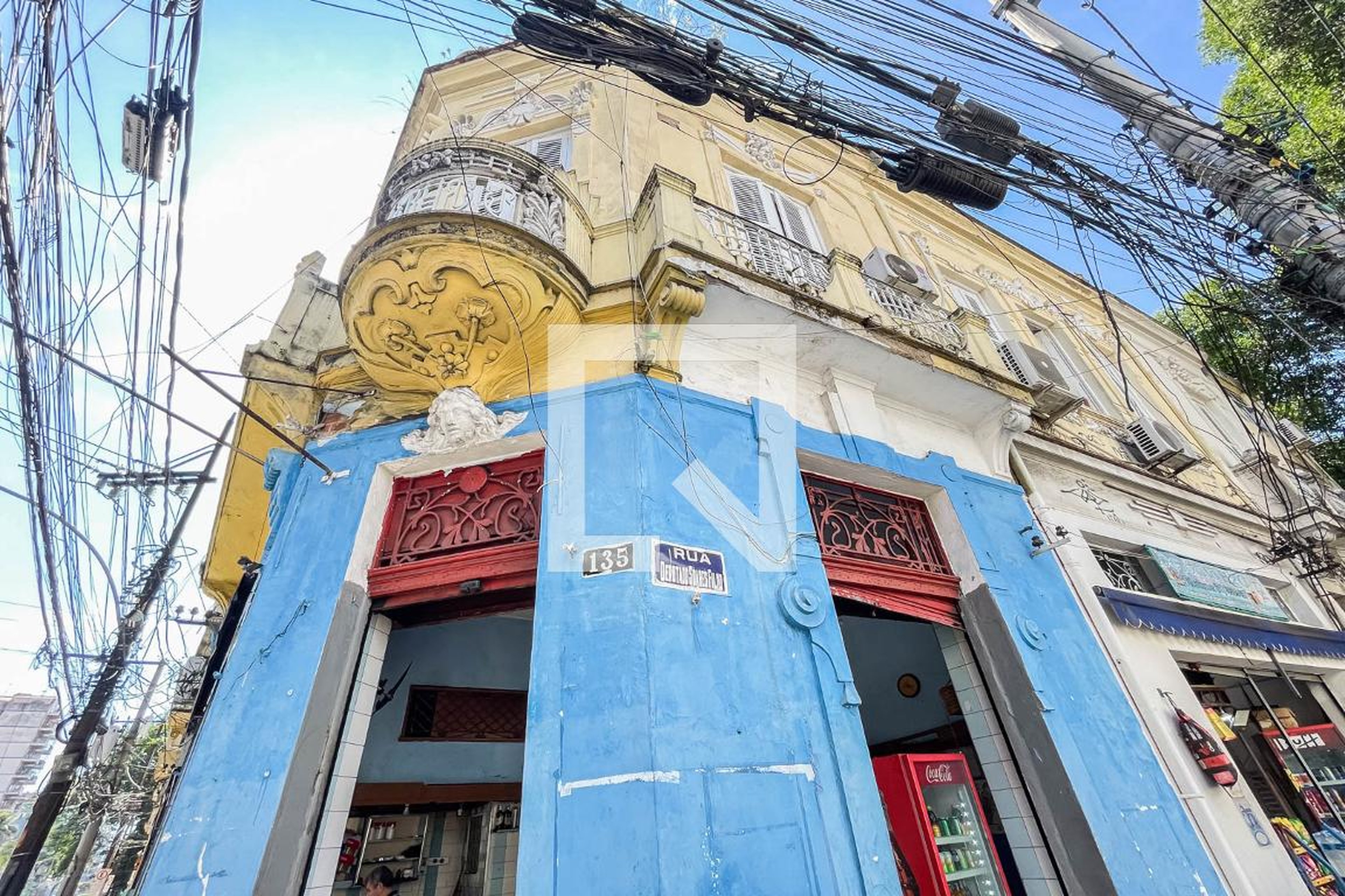 Fachada Condomínio em Rua Barão de Mesquita, 133
