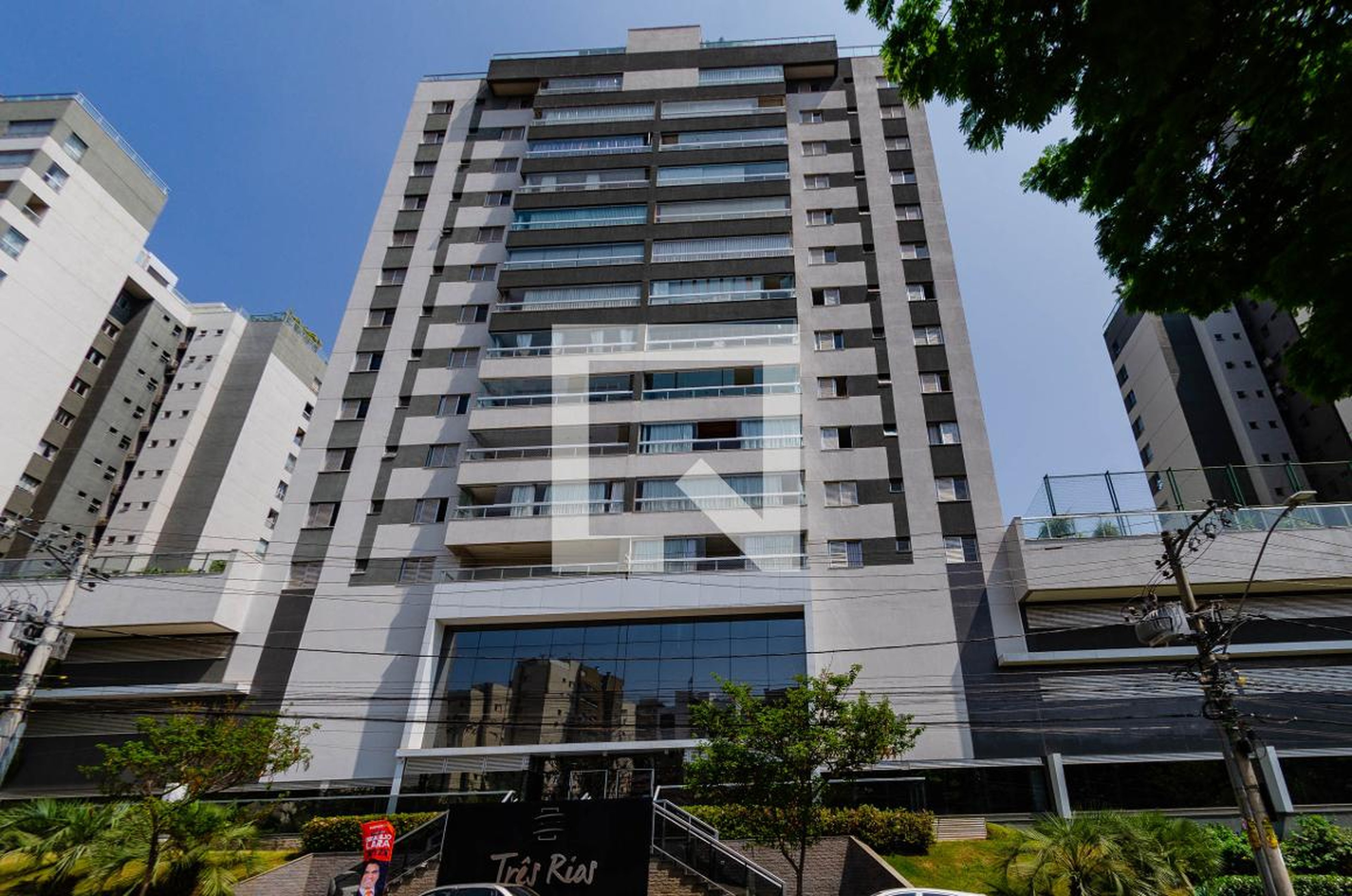 Fachada Condomínio Três Rios